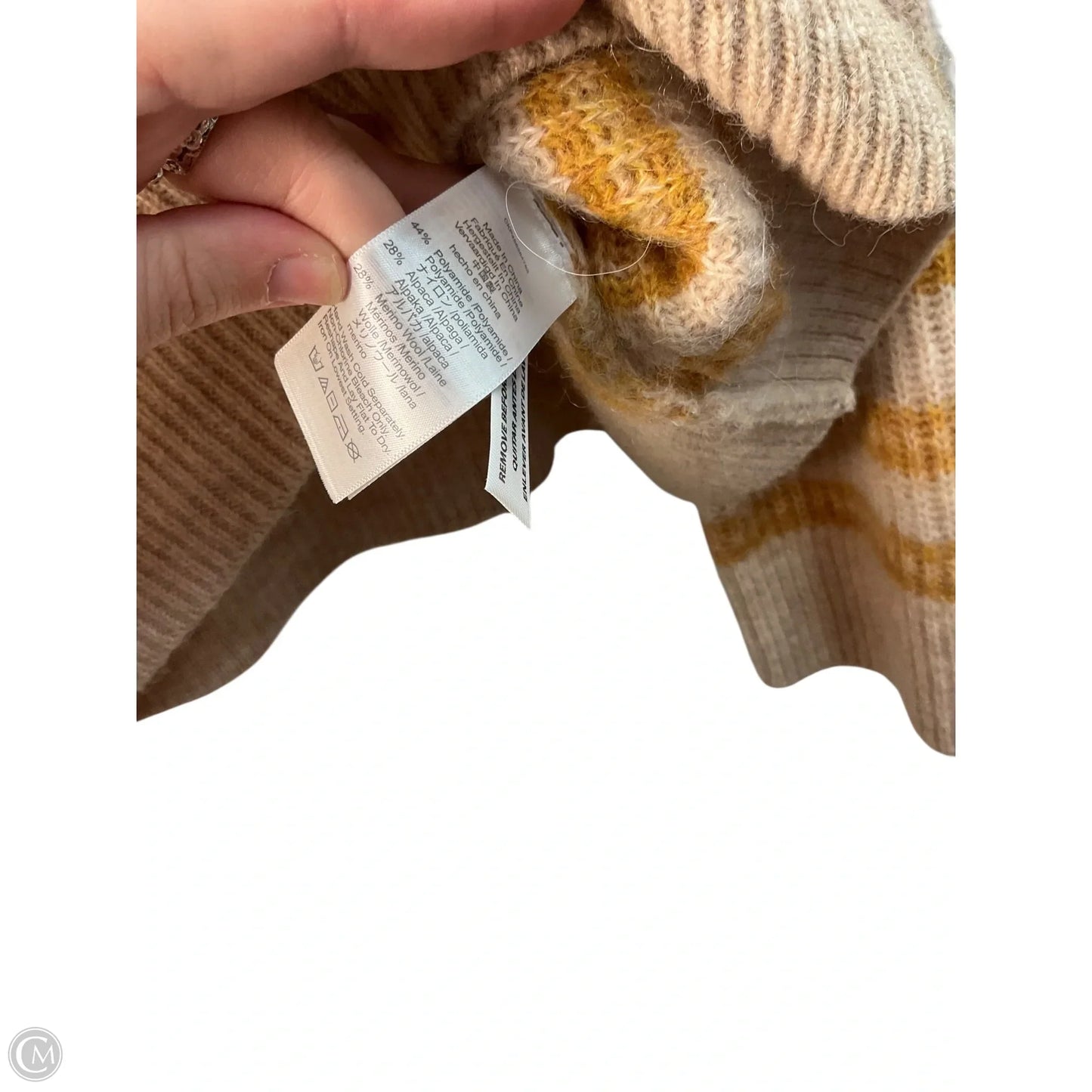 Sweater By Madewell In Yellow, Size: S