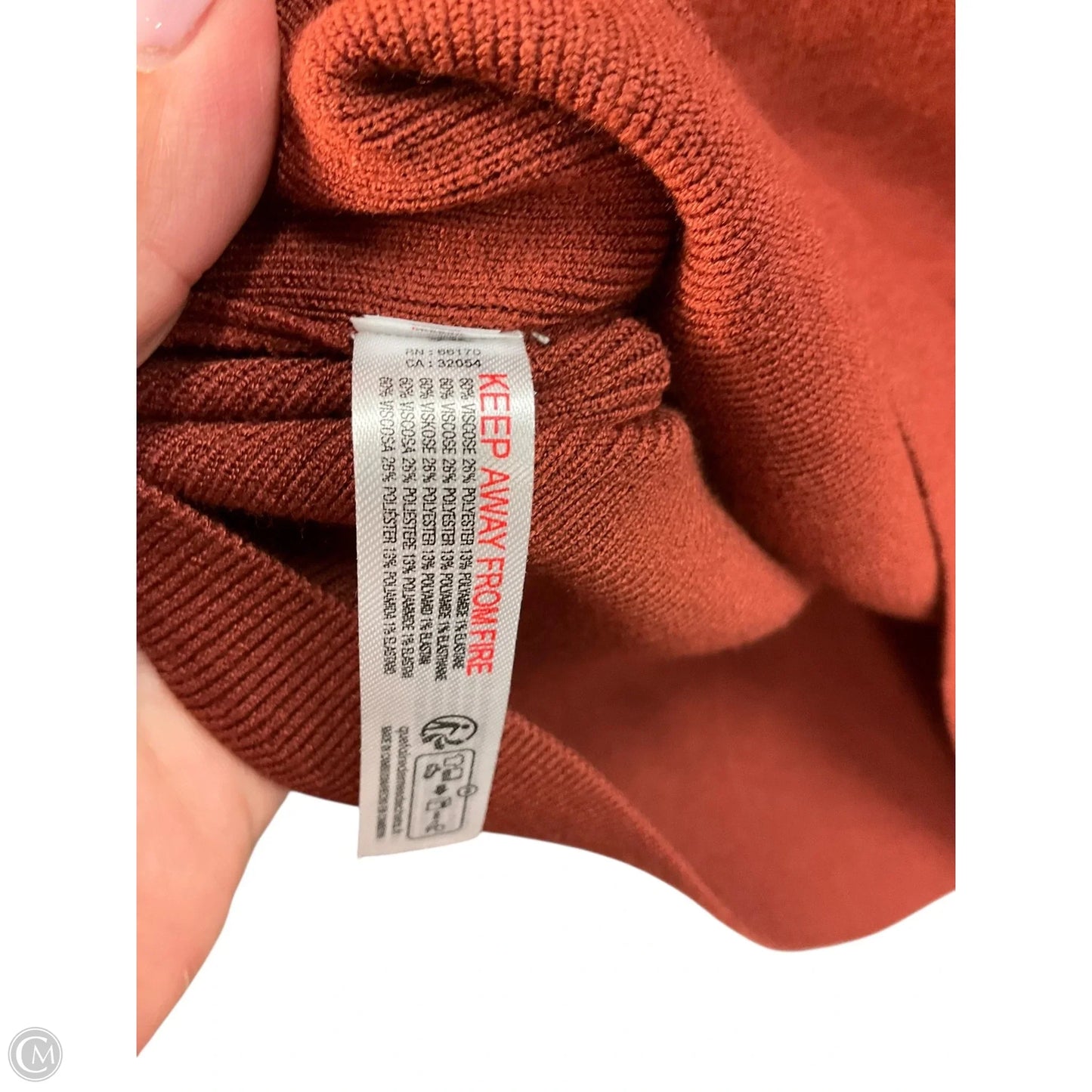 Top Short Sleeve By Free People In Brown, Size: L