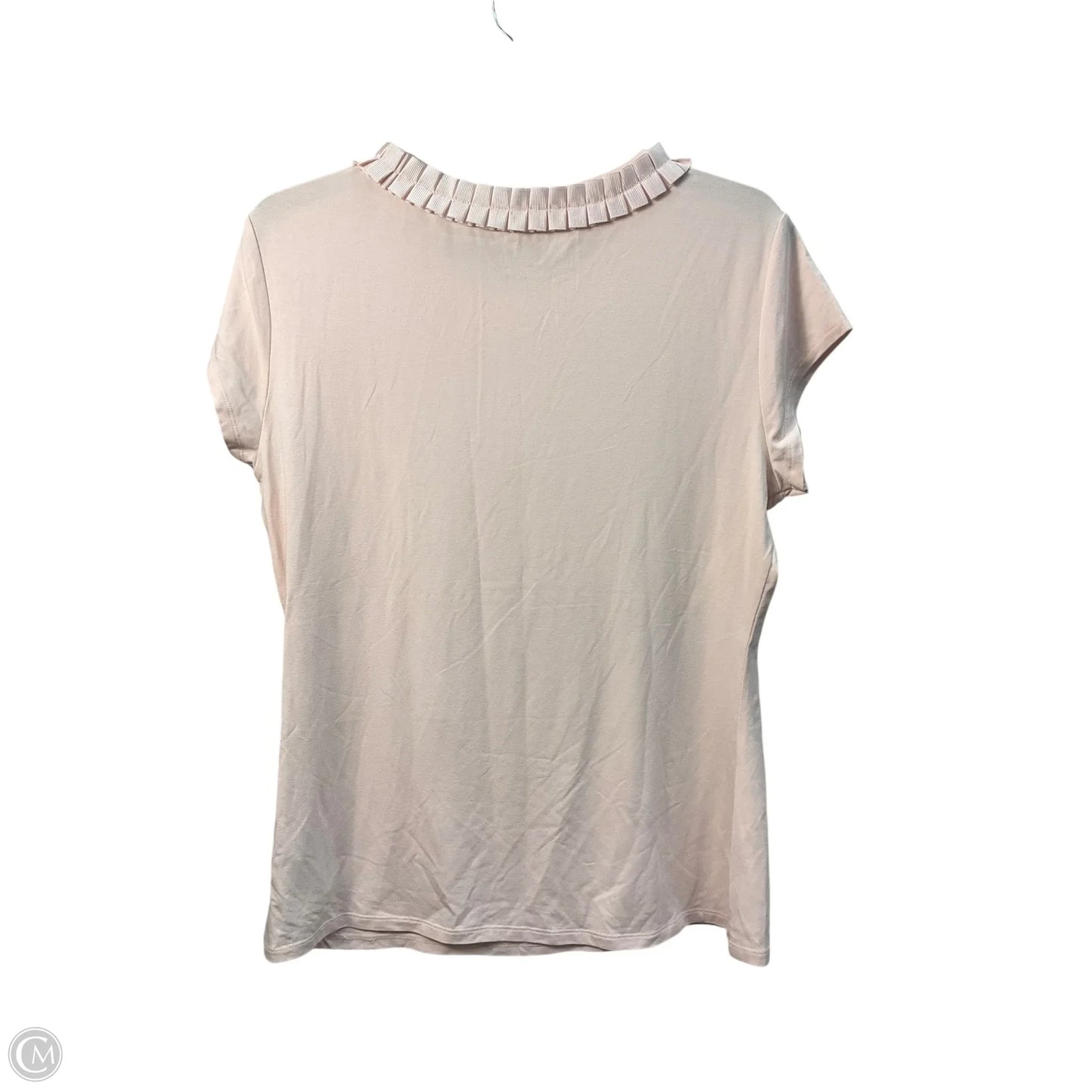 Top Short Sleeve By Ted Baker In Pink, Size: L