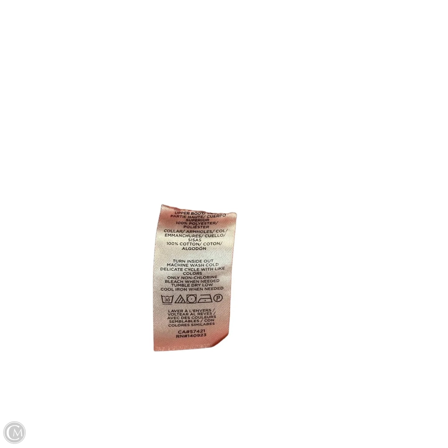 Top Sleeveless By Loft In Orange, Size: Xl