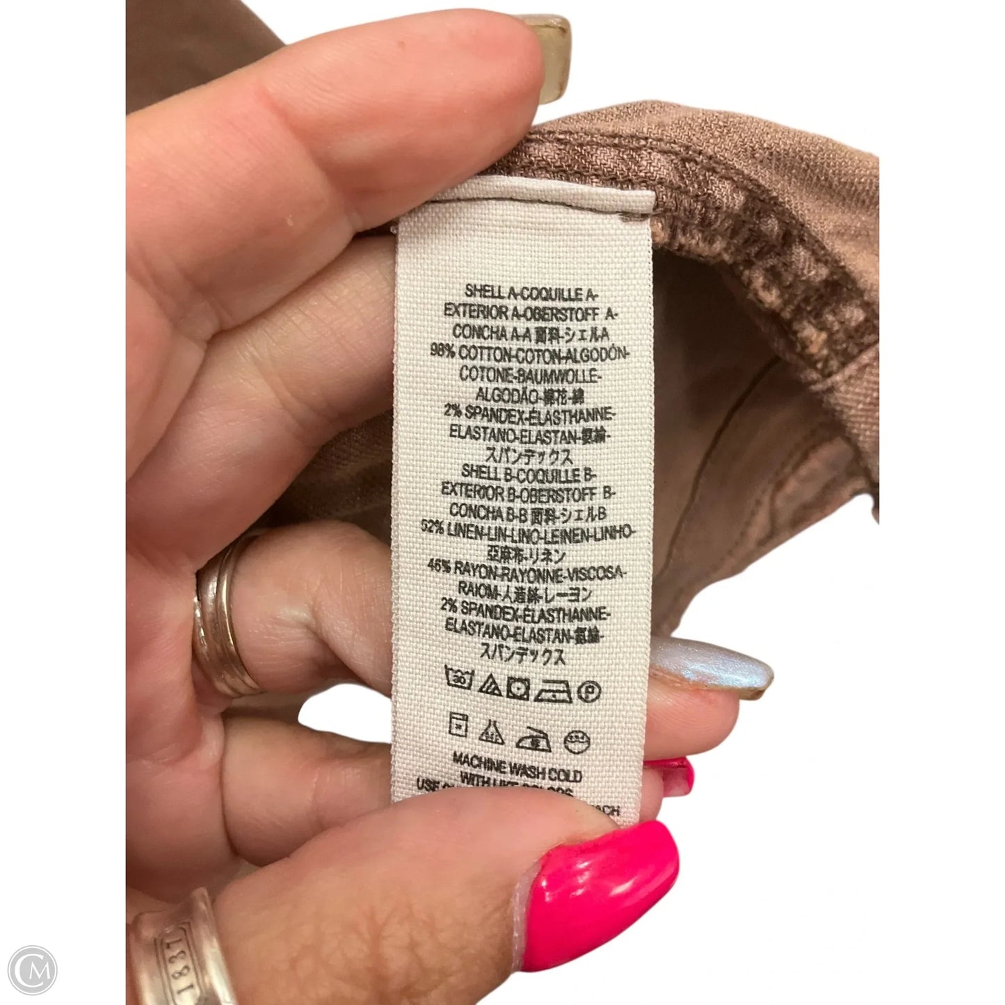 Jacket Other By Free People In Mauve, Size: Xs