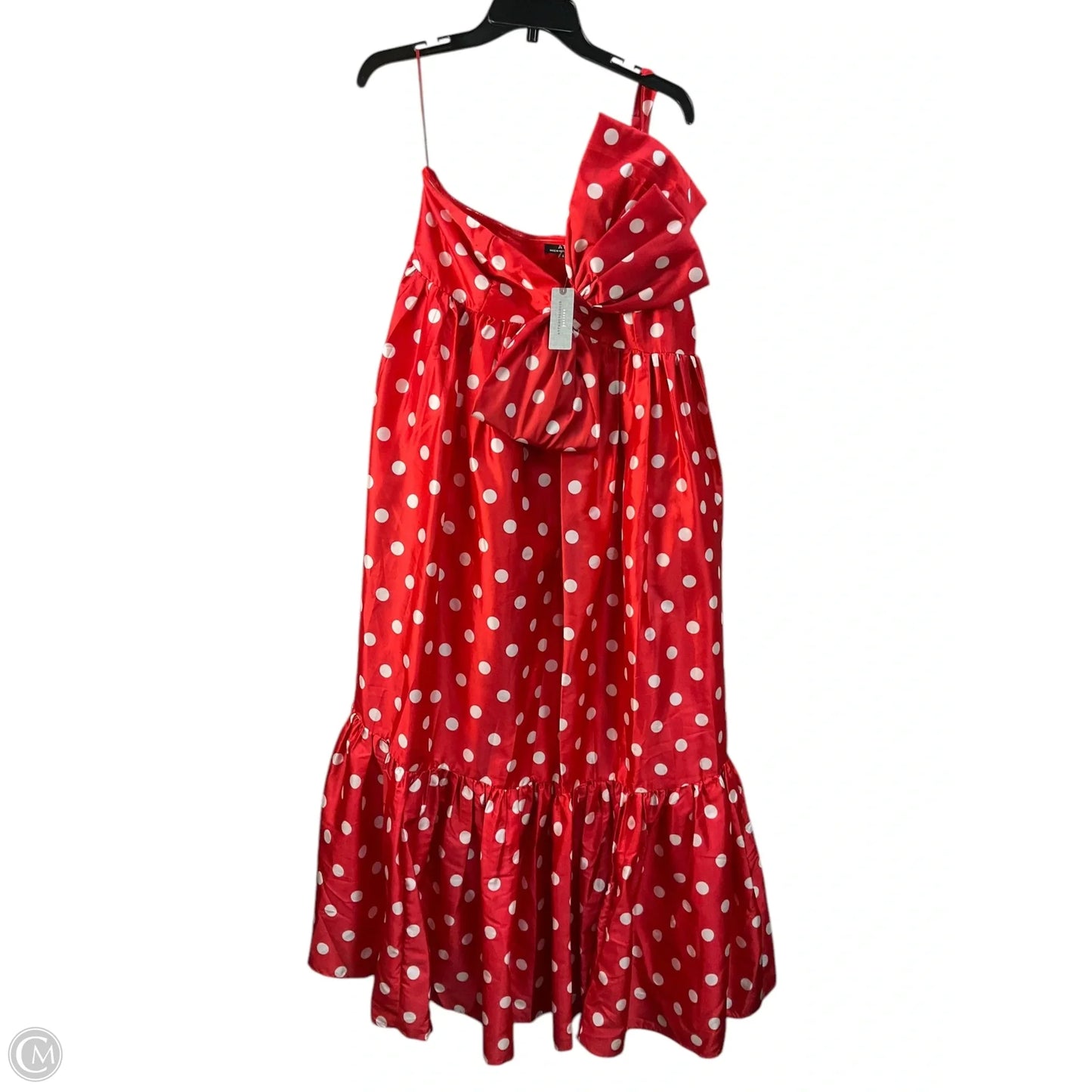Dress Party Long By Anthropologie In Red, Size: L