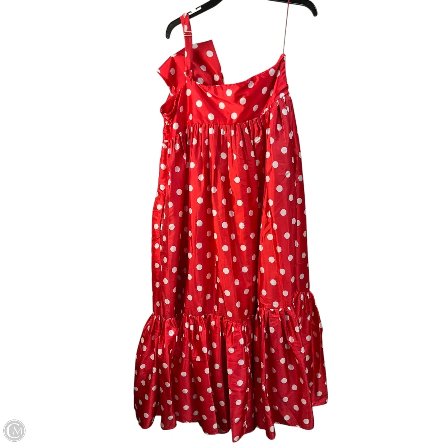 Dress Party Long By Anthropologie In Red, Size: L
