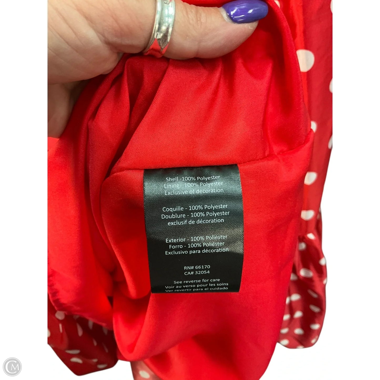Dress Party Long By Anthropologie In Red, Size: L