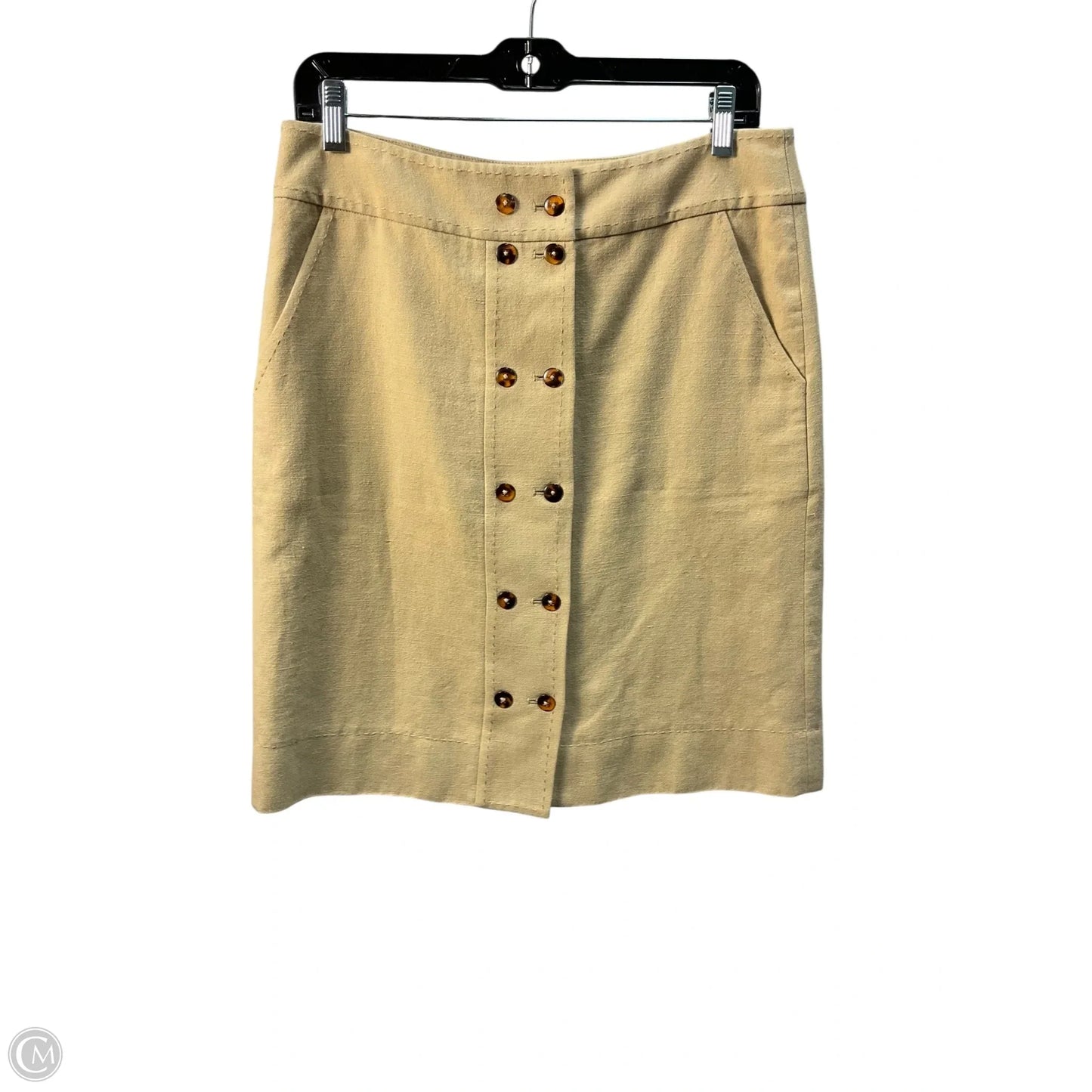 Skirt Designer By Tory Burch In Tan, Size: 6