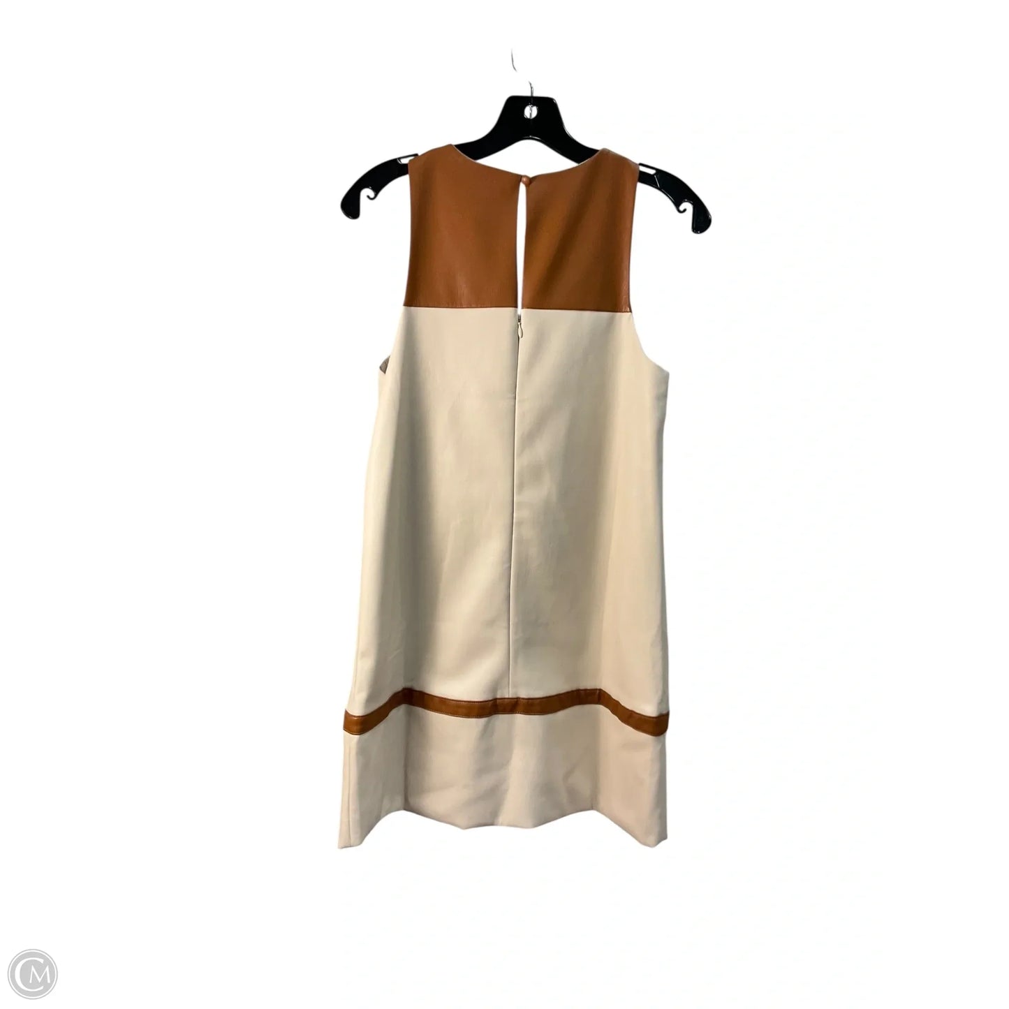 Dress Work By Anthropologie In Brown & Cream, Size: Xxs