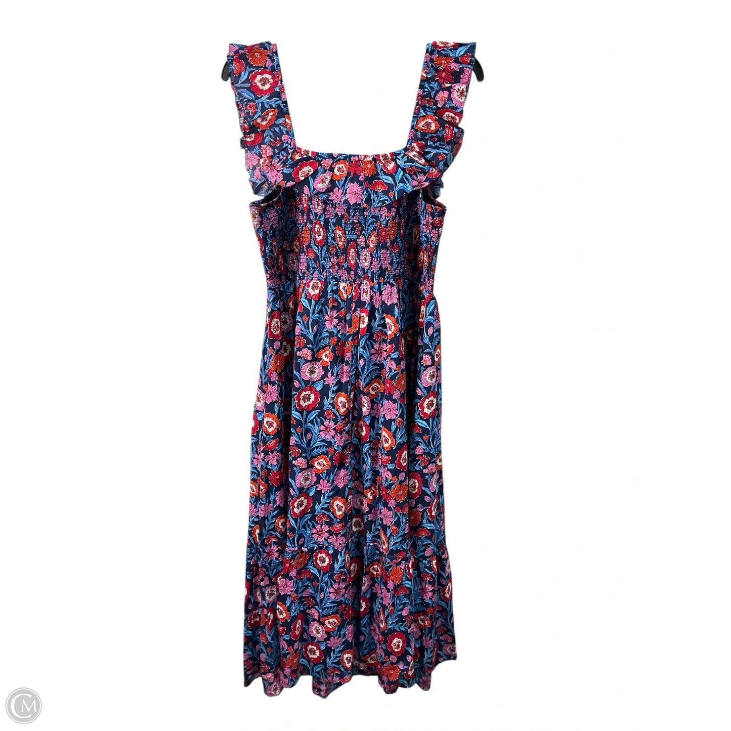 Dress Casual Maxi By Vineyard Vines In Blue, Size: M