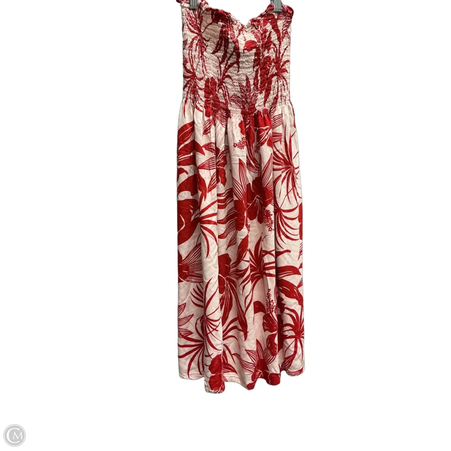 Dress Casual Midi By Clothes Mentor In Red, Size: S