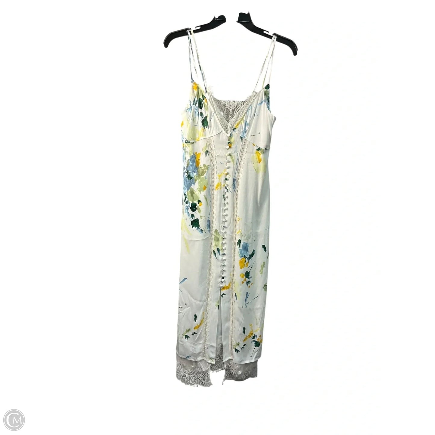 Dress Casual Maxi By Anthropologie In White, Size: S