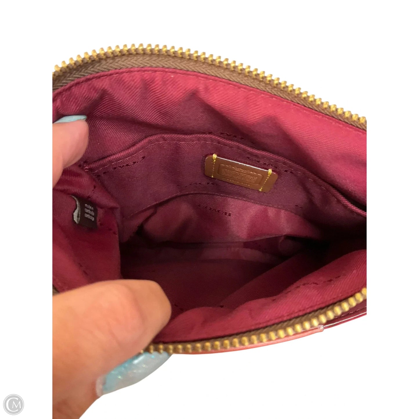 Crossbody Designer By Coach, Size: Medium