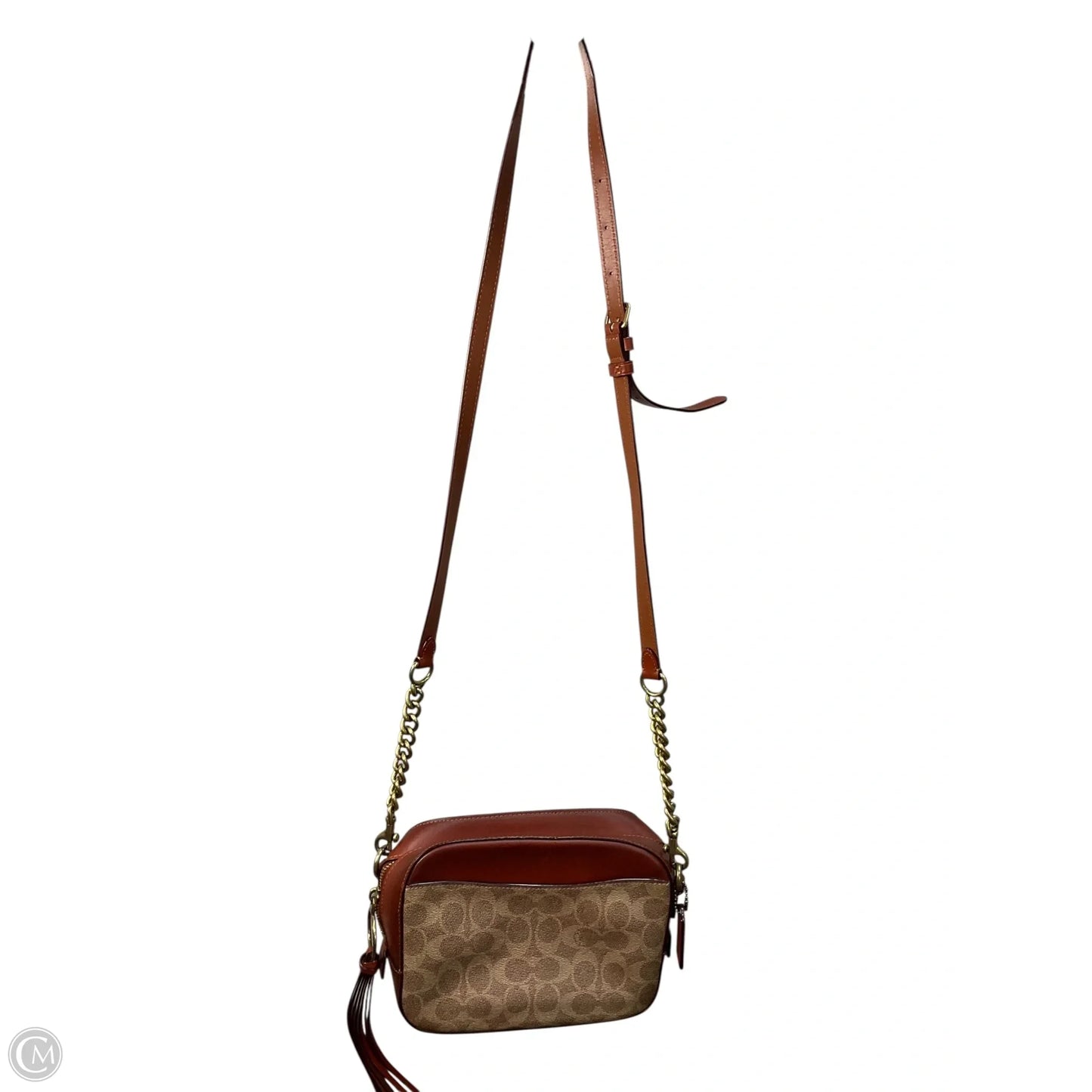 Crossbody Designer By Coach, Size: Medium