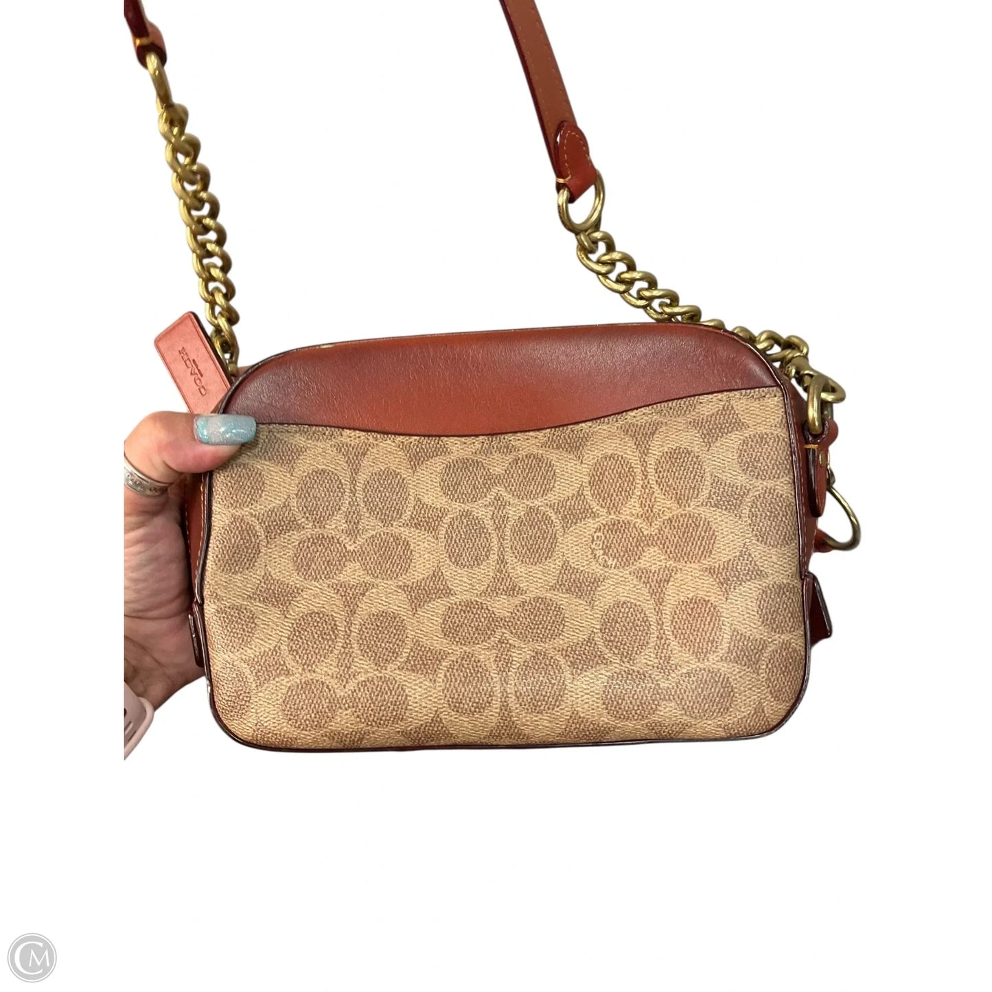 Crossbody Designer By Coach, Size: Medium