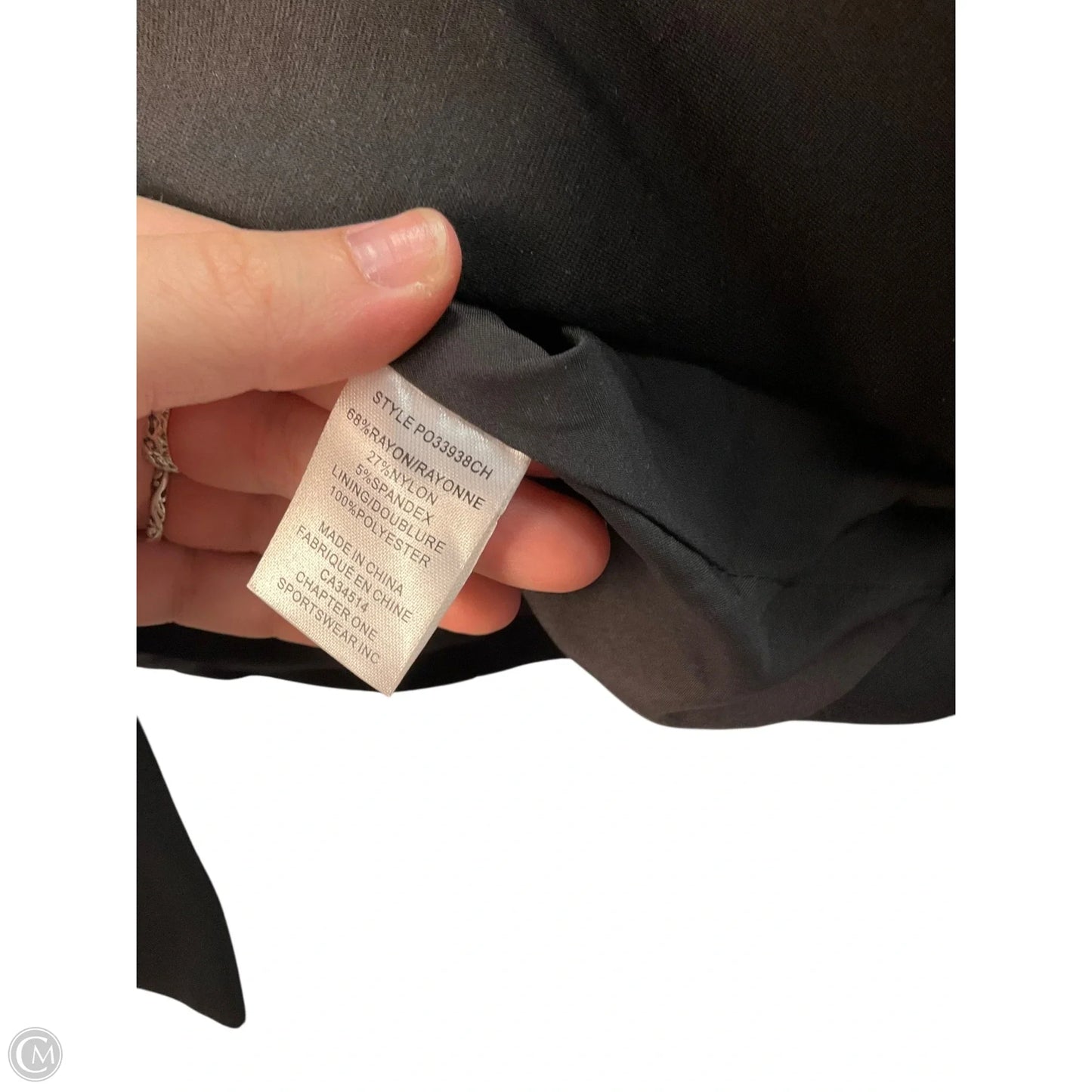 Vest Other By Clothes Mentor In Black, Size: S