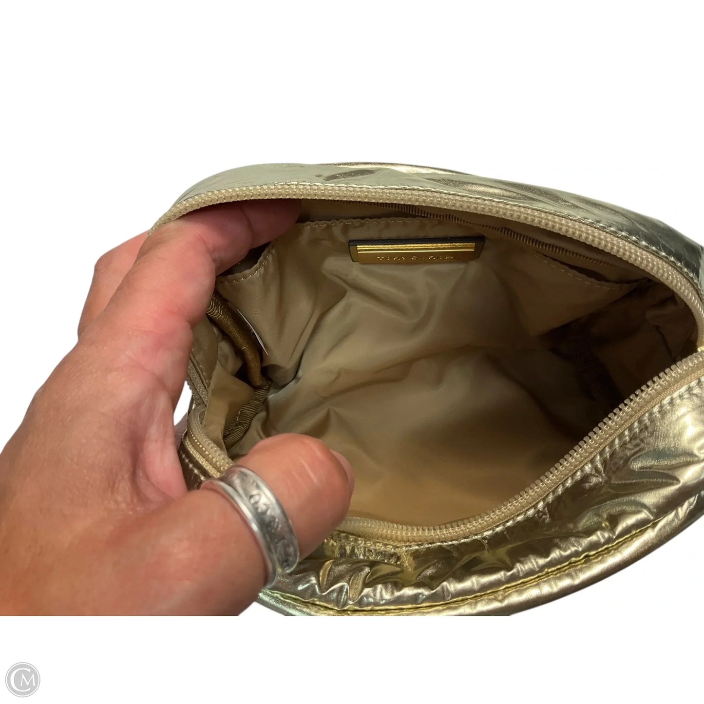 Makeup Bag Designer By Tory Burch, Size: Small
