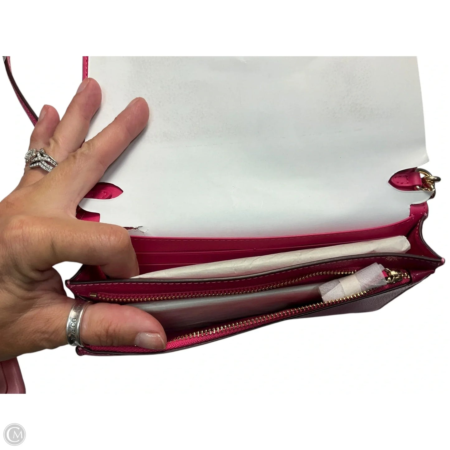 Crossbody Designer By Coach, Size: Medium