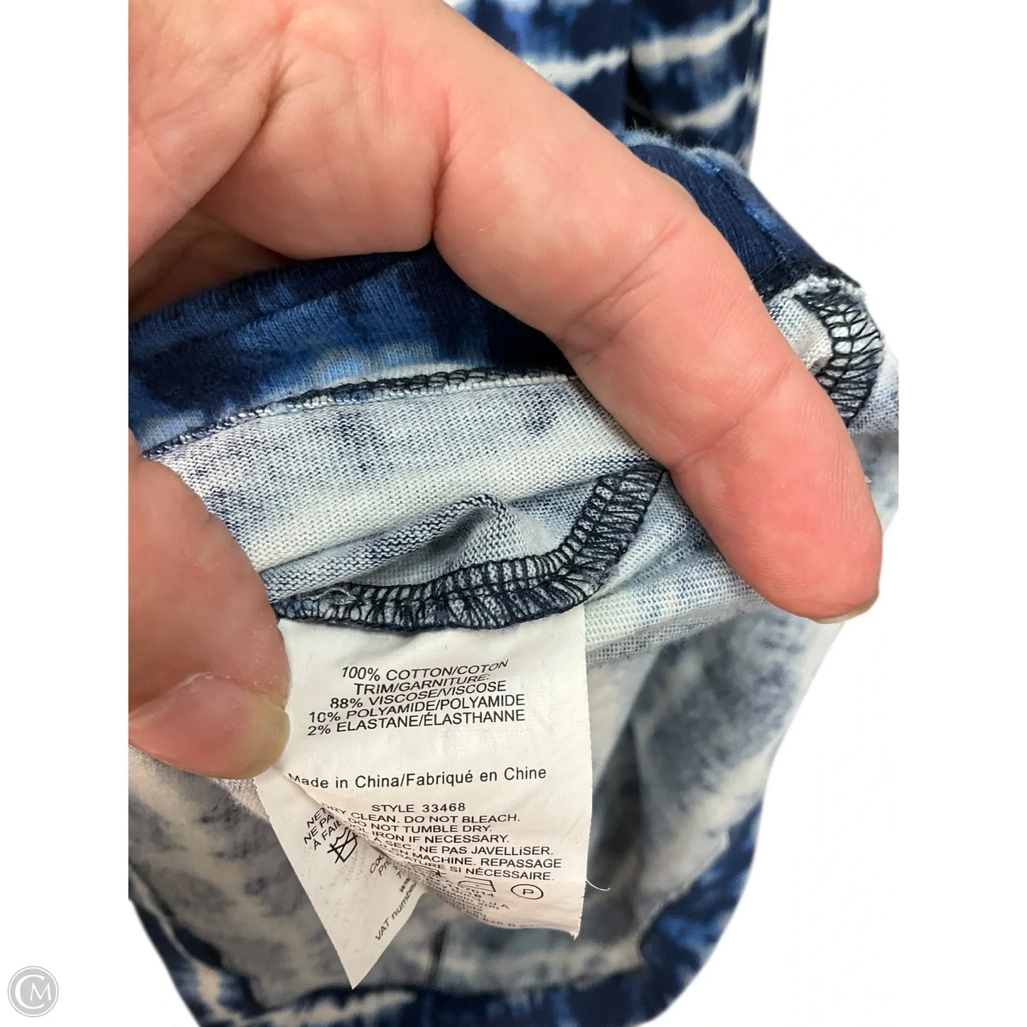 Dress Designer By Tory Burch In Blue, Size: S