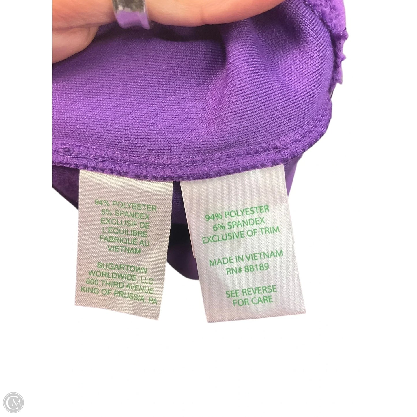 Dress Designer By Lilly Pulitzer In Purple, Size: L