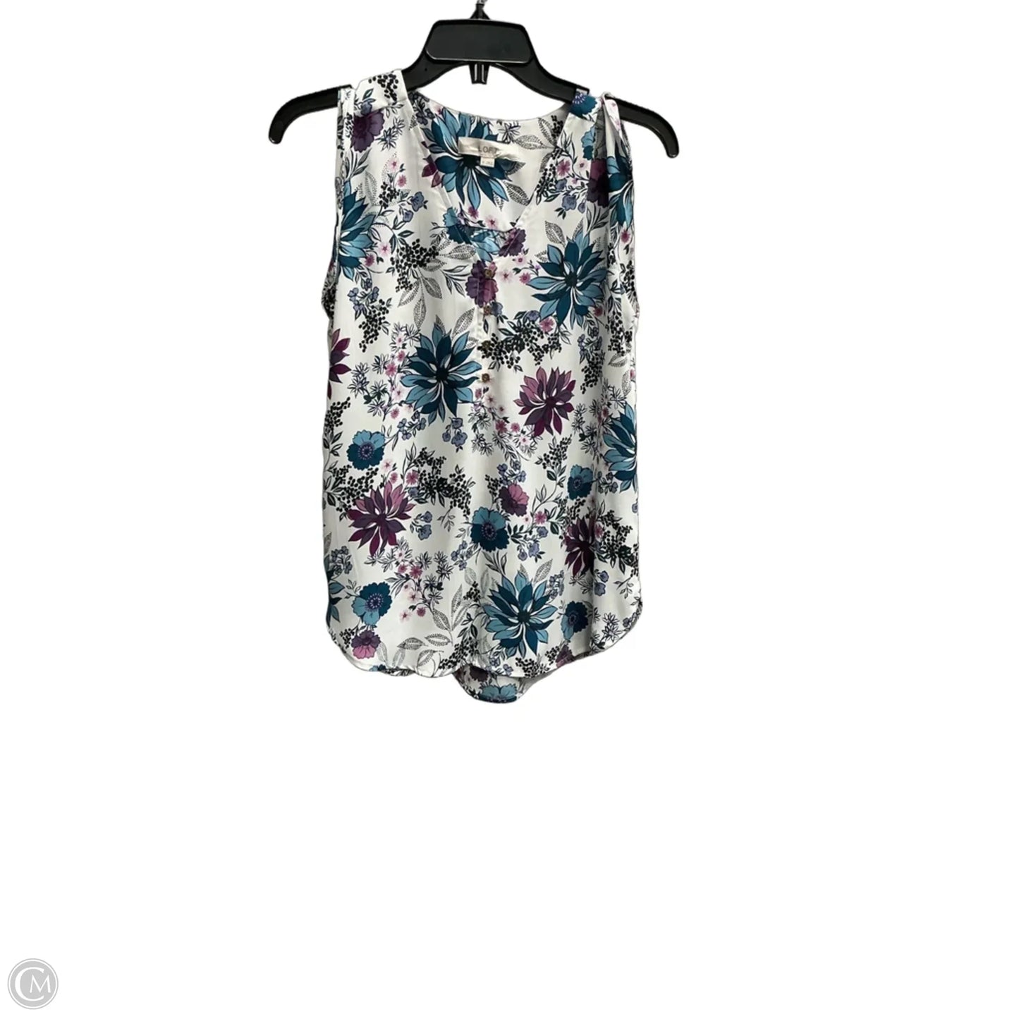 Top Sleeveless By Loft In Blue, Size: Xs