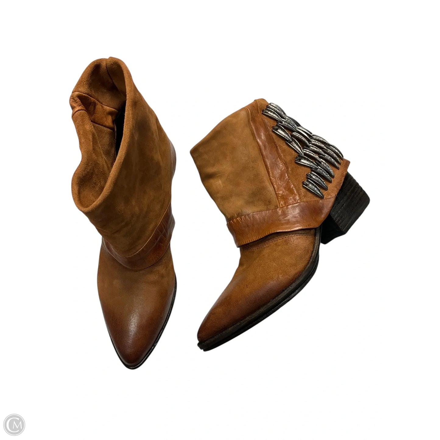 Boots Western By Clothes Mentor In Brown, Size: 8
