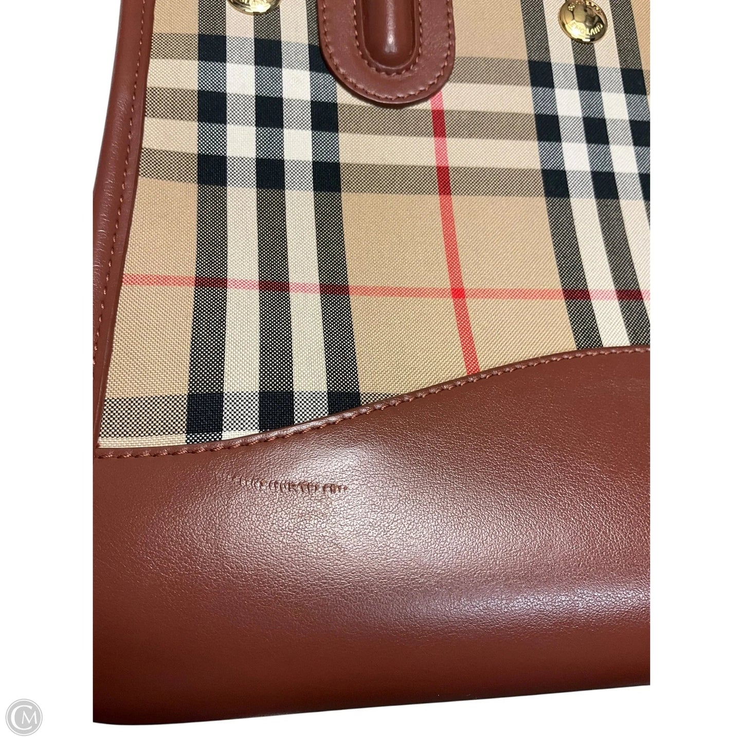 Tote Luxury Designer By Burberry, Size: Small