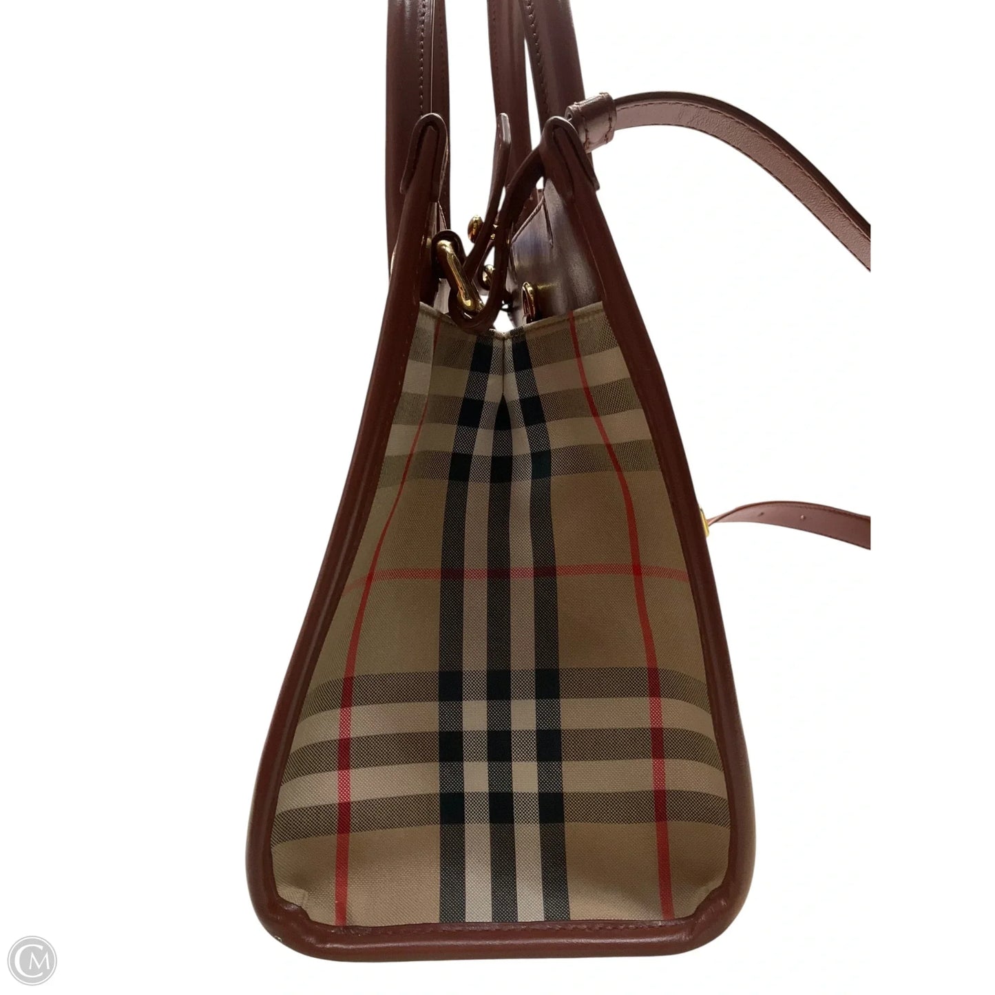 Tote Luxury Designer By Burberry, Size: Small