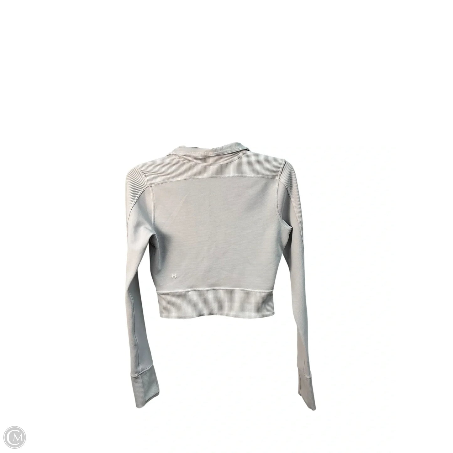 Athletic Jacket By Lululemon In White, Size: Xs