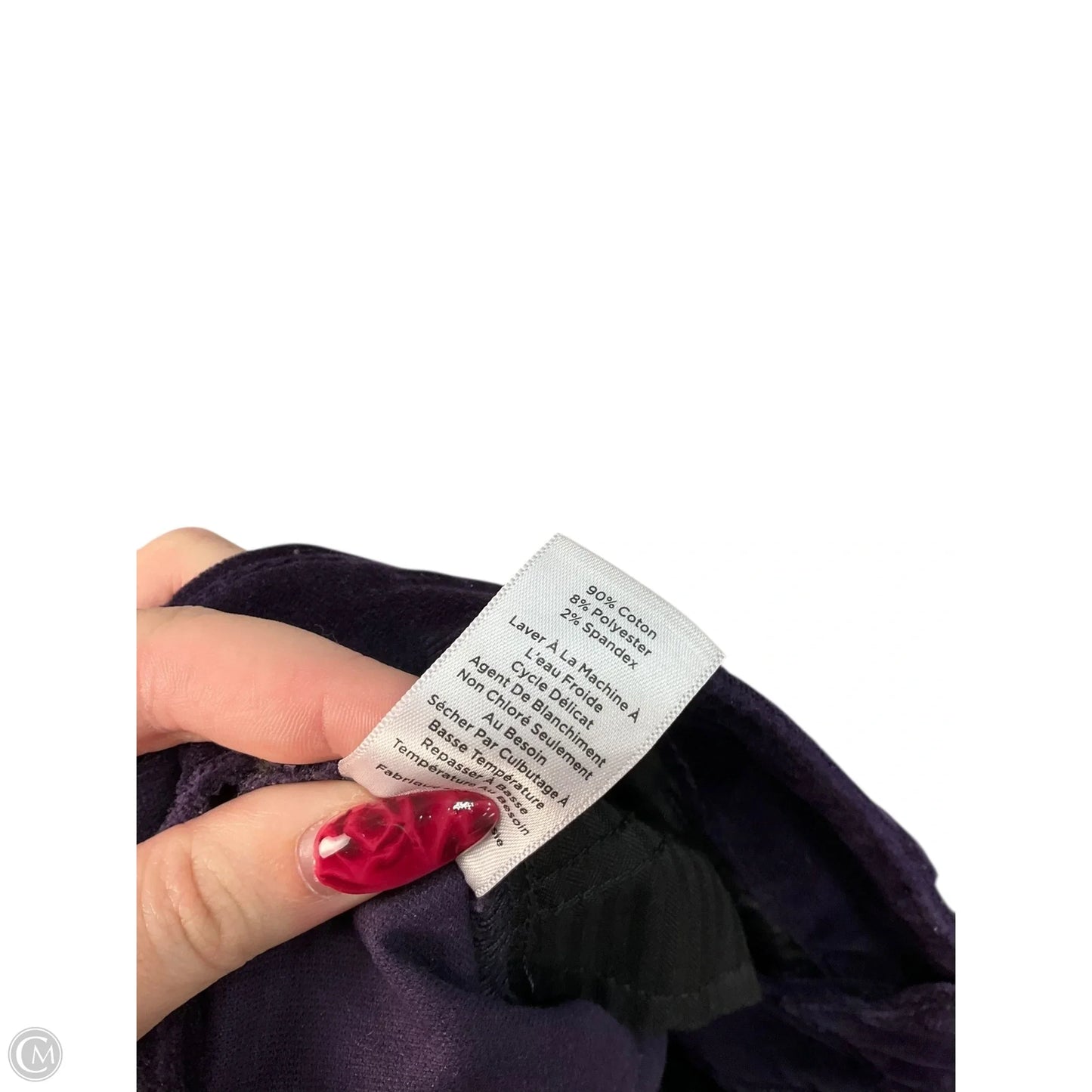 Pants Dress By Talbots In Purple, Size: 6