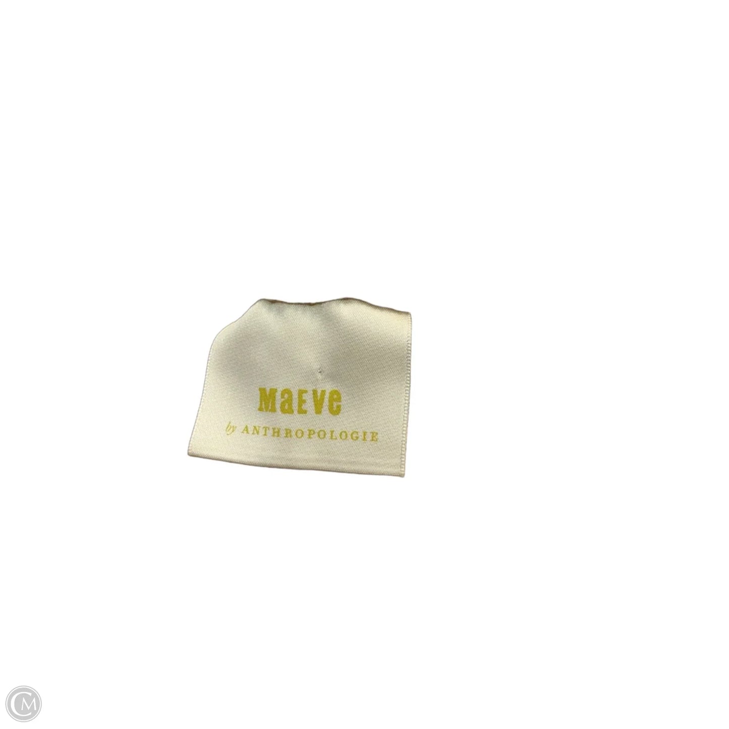 Top Sleeveless By Maeve In Yellow, Size: S