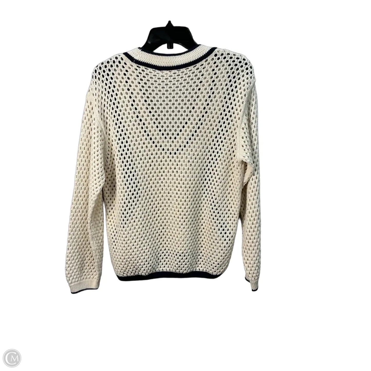 Sweater By Pilcro In Blue & Cream, Size: S