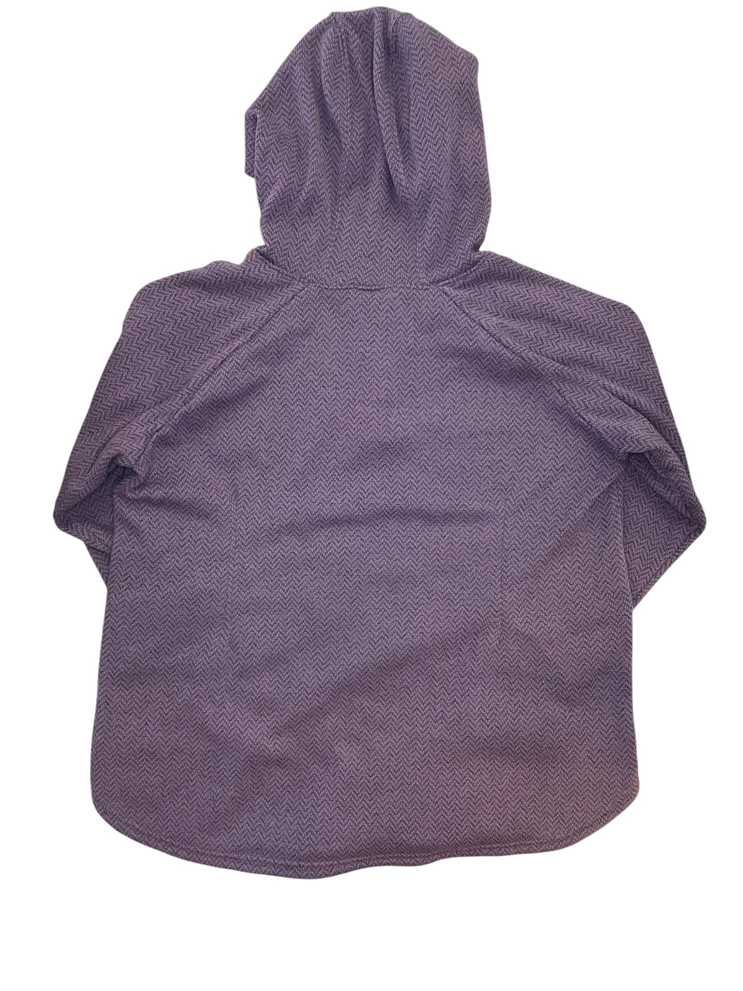 Athletic Top Ls Hoodie By Columbia In Purple, Size:2X