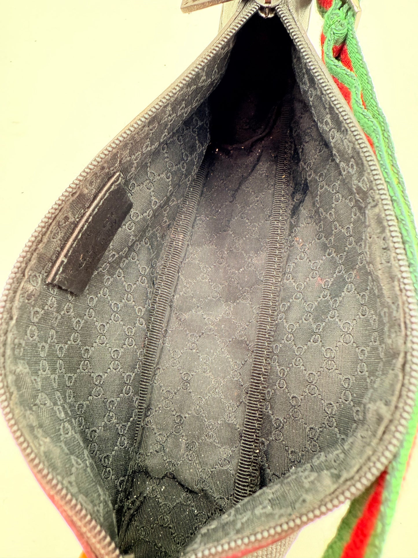 Handbag Luxury Designer By Gucci In Black, Size:Small