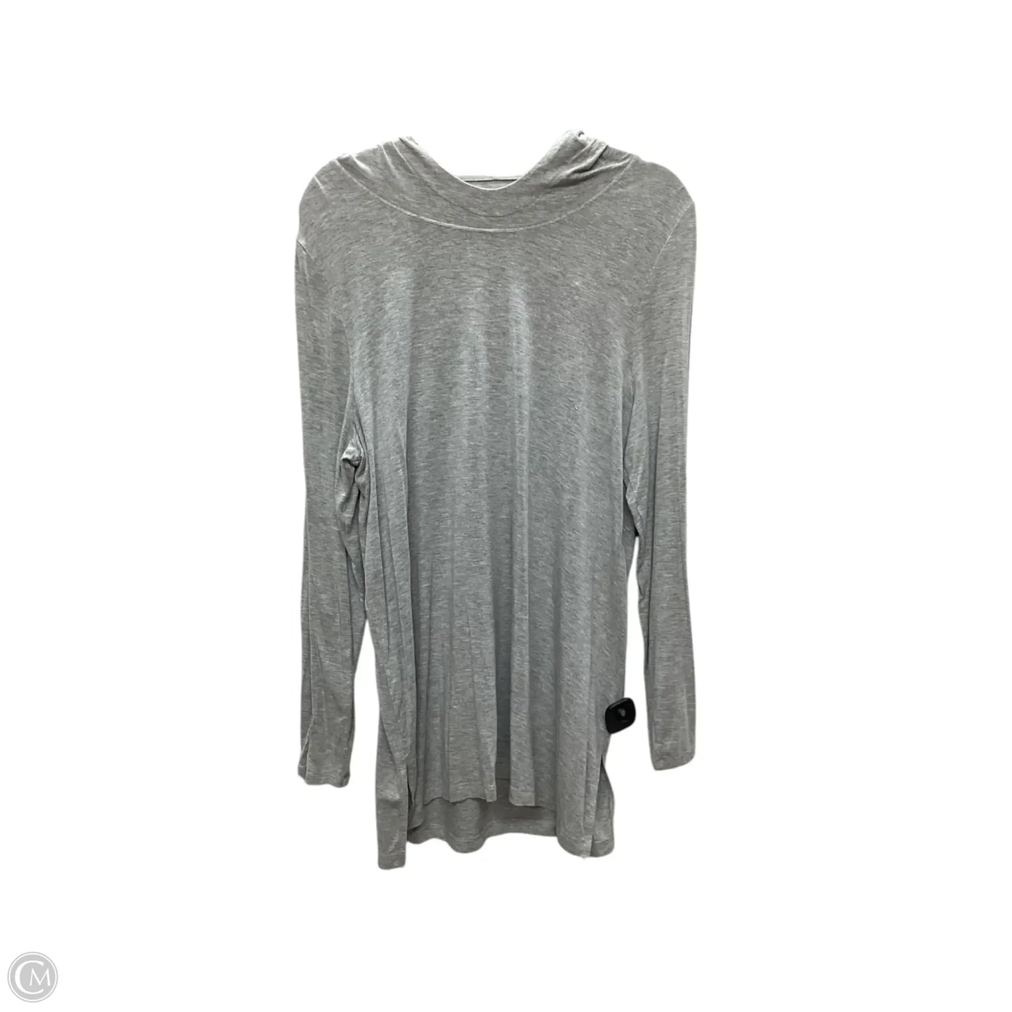 Top Long Sleeve By Zenergy By Chicos In Grey, Size: 2