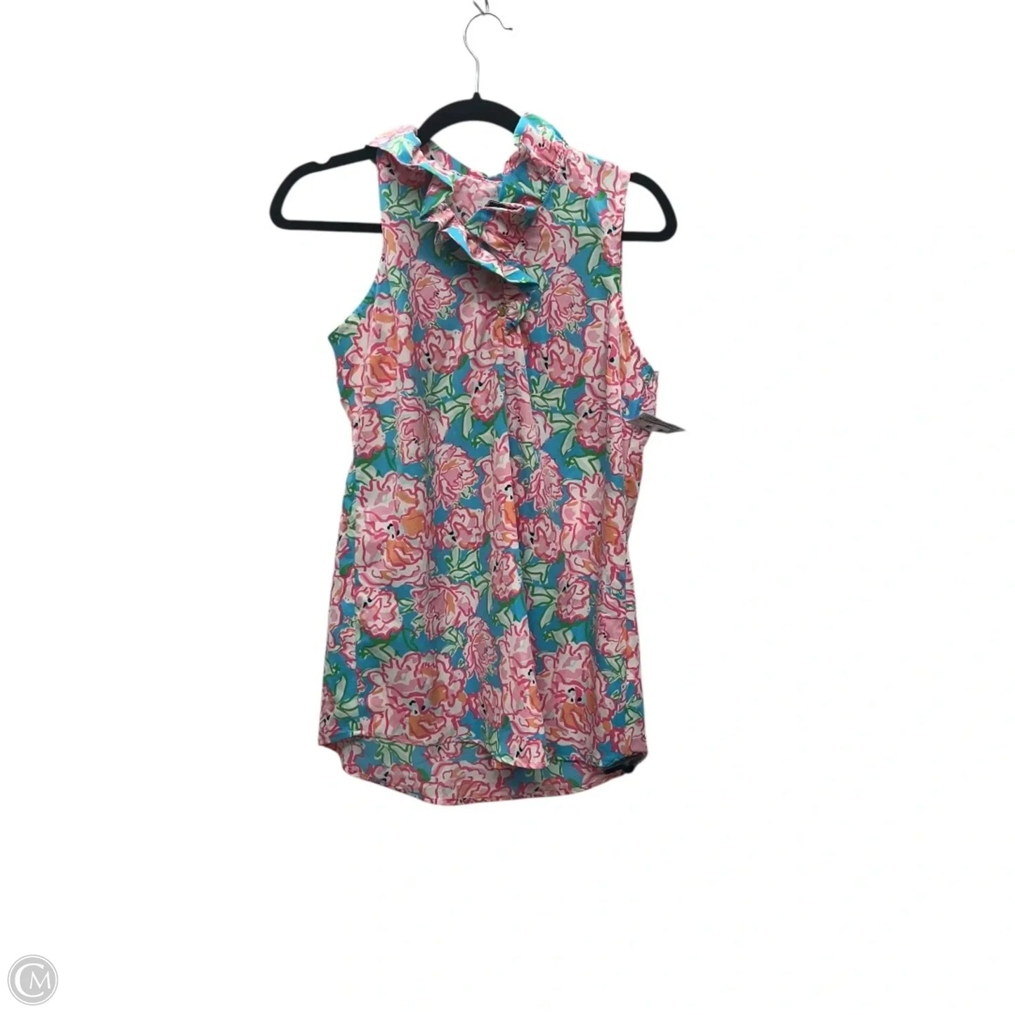 Top Sleeveless By Mudpie In Multi-colored, Size: S