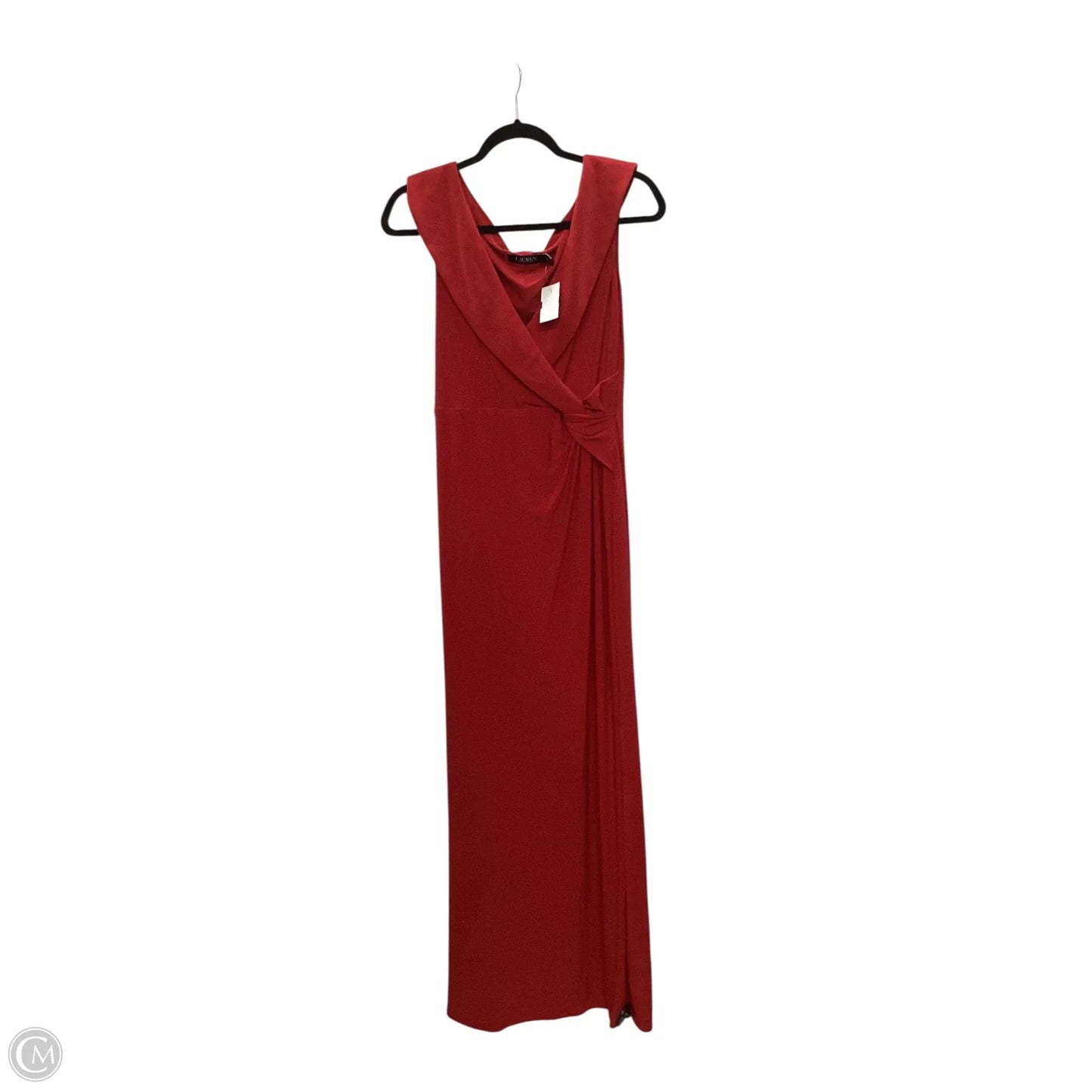Dress Party Long By Lauren By Ralph Lauren In Red, Size: 10
