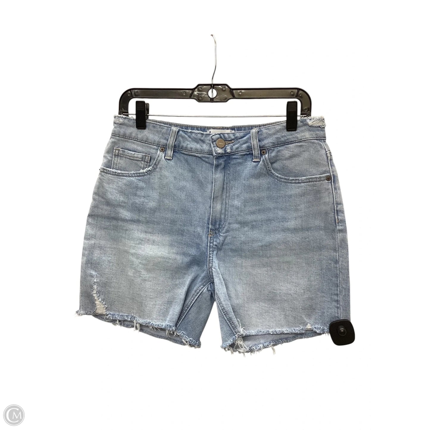 Shorts By Paige In Blue Denim, Size: 10