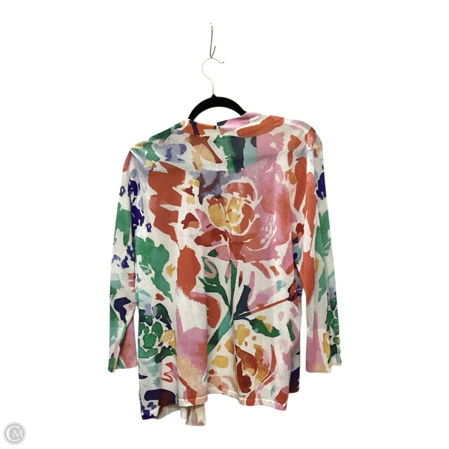 Cardigan By Chicos In Multi-colored, Size: Xl