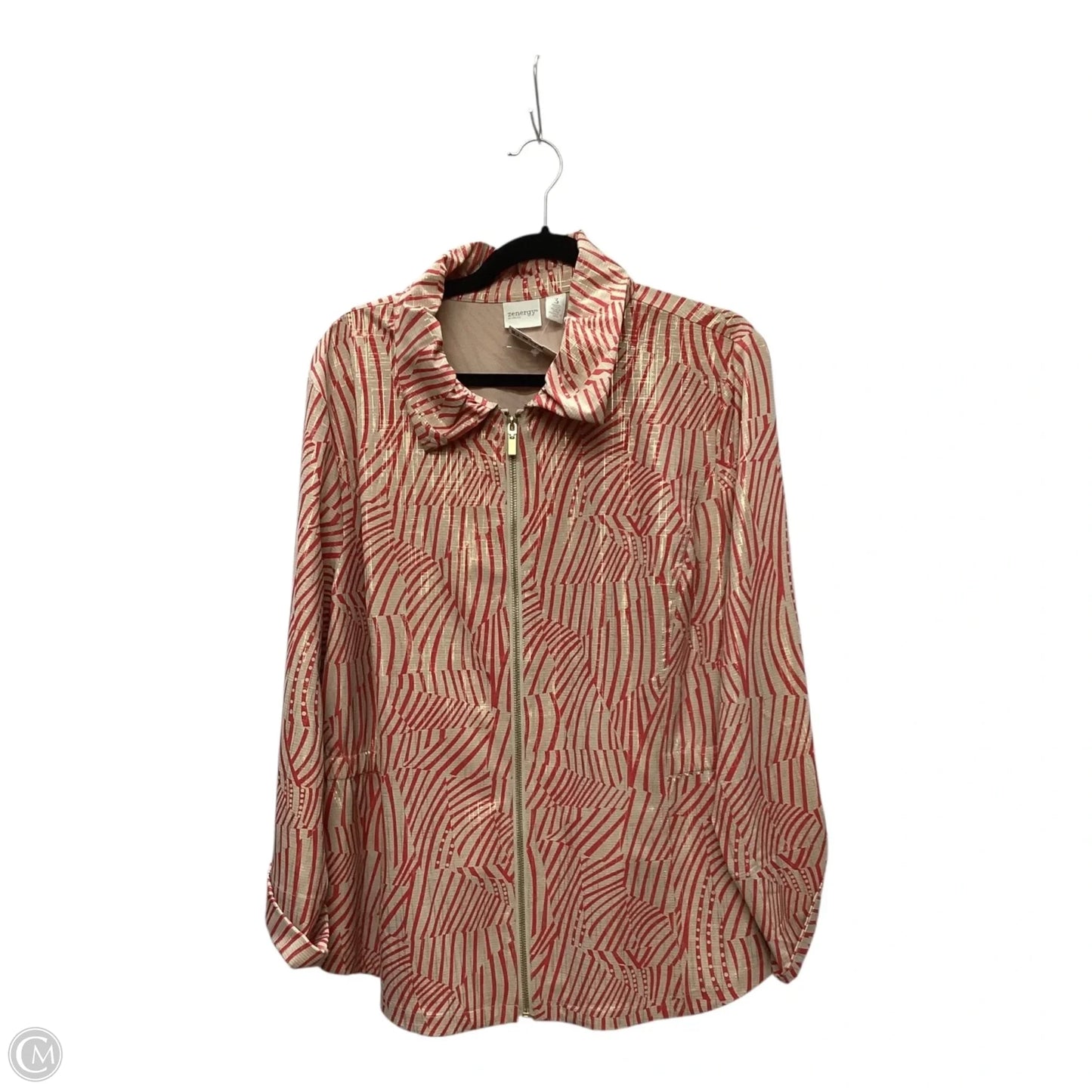 Jacket Other By Zenergy By Chicos In Red, Size: Xl