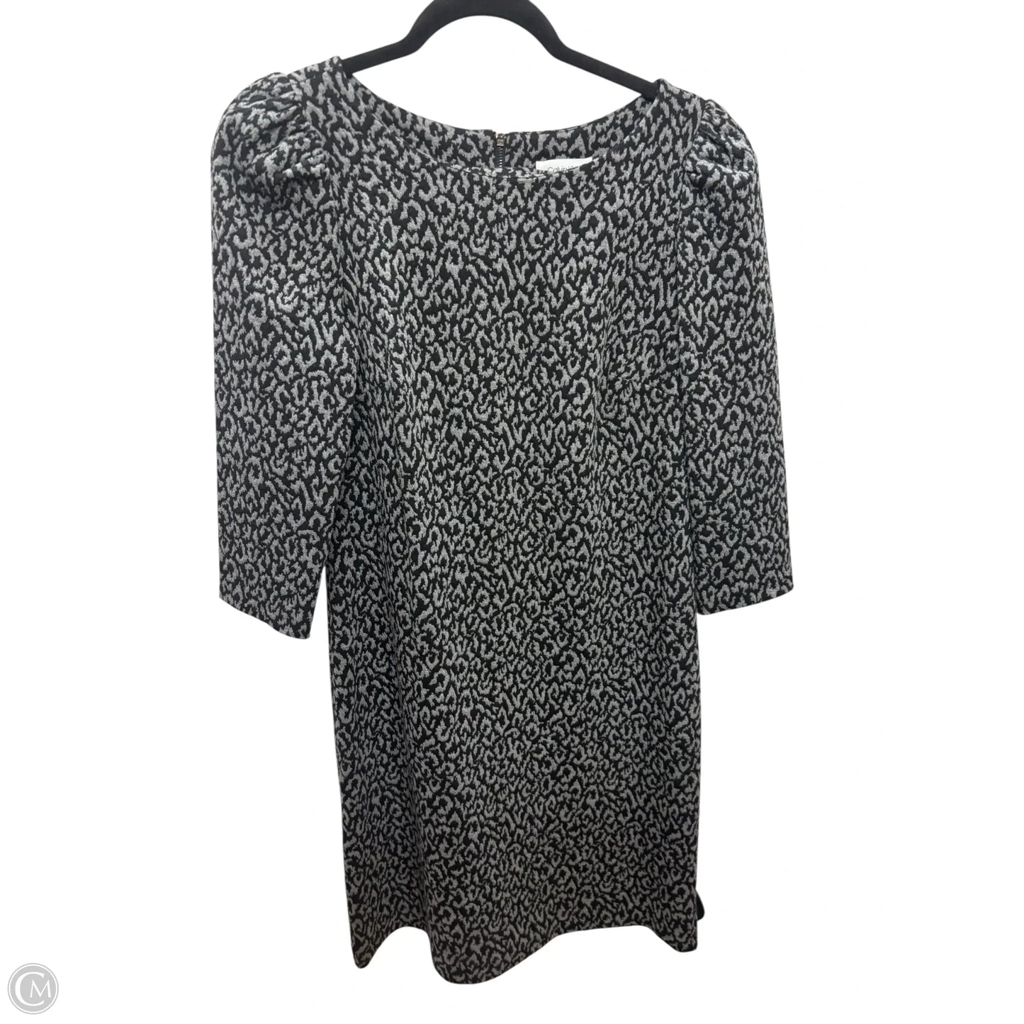 Dress Casual Short By Calvin Klein In Grey, Size: 8