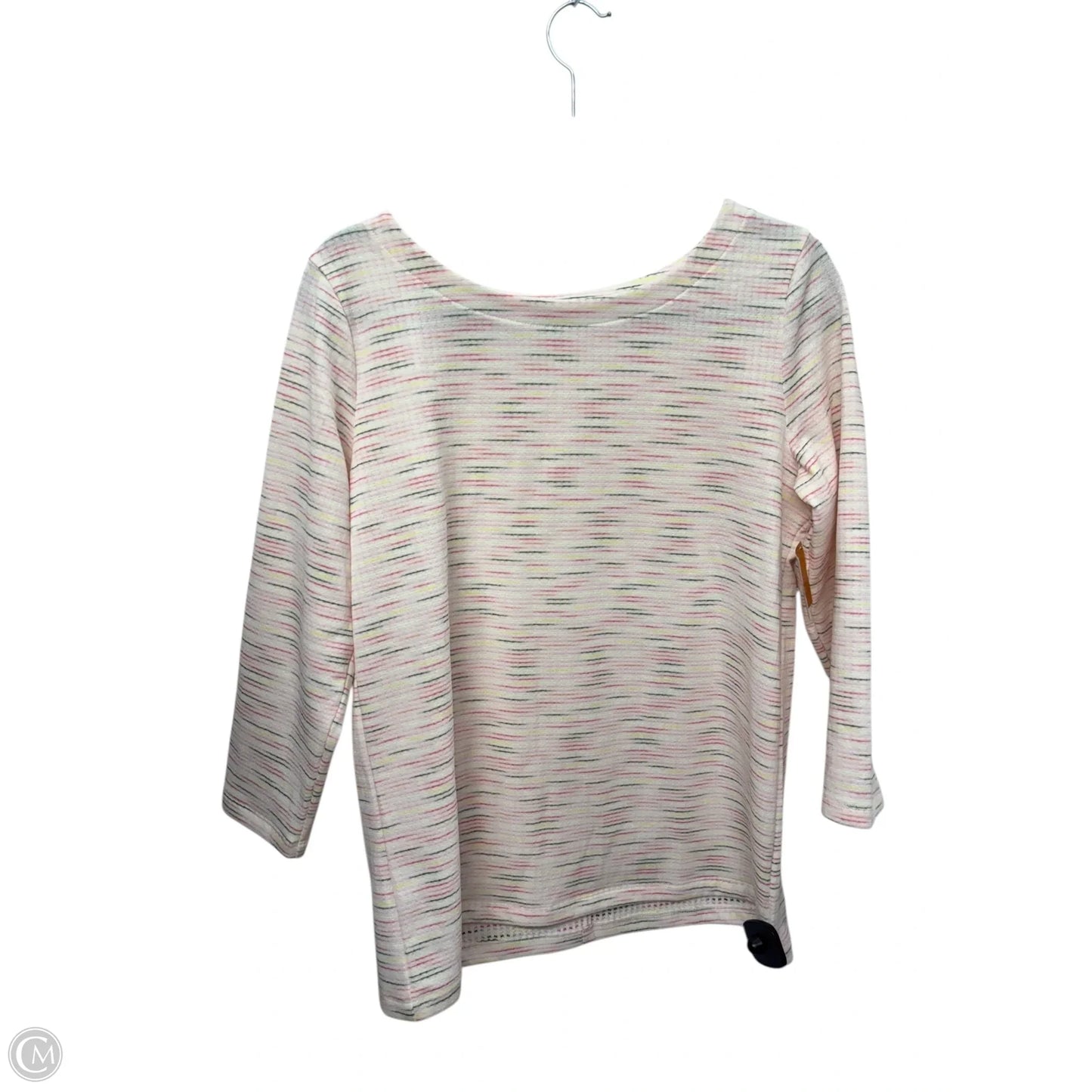 Top Long Sleeve By Talbots In Multi-colored, Size: M