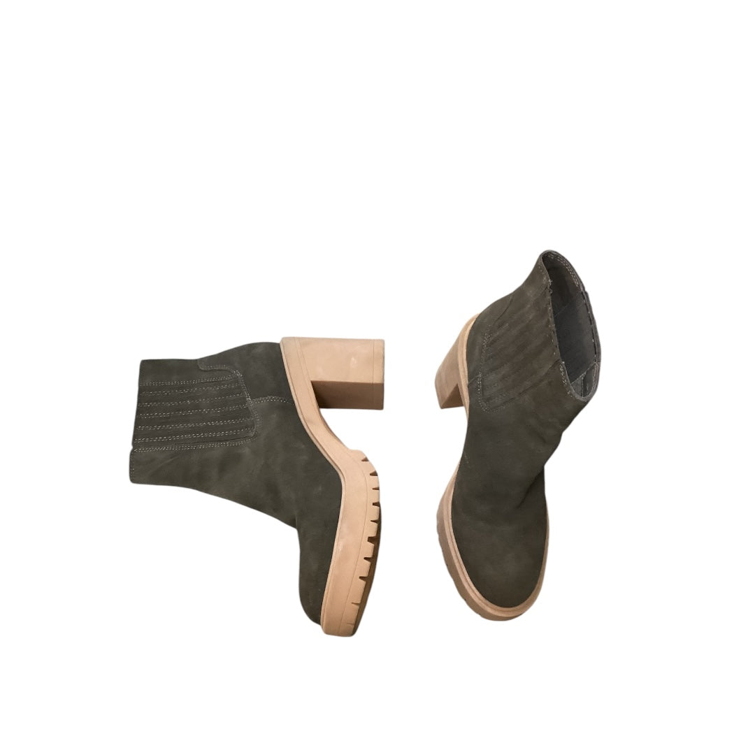 Boots Ankle Heels By Dolce Vita In Green, Size: 7.5