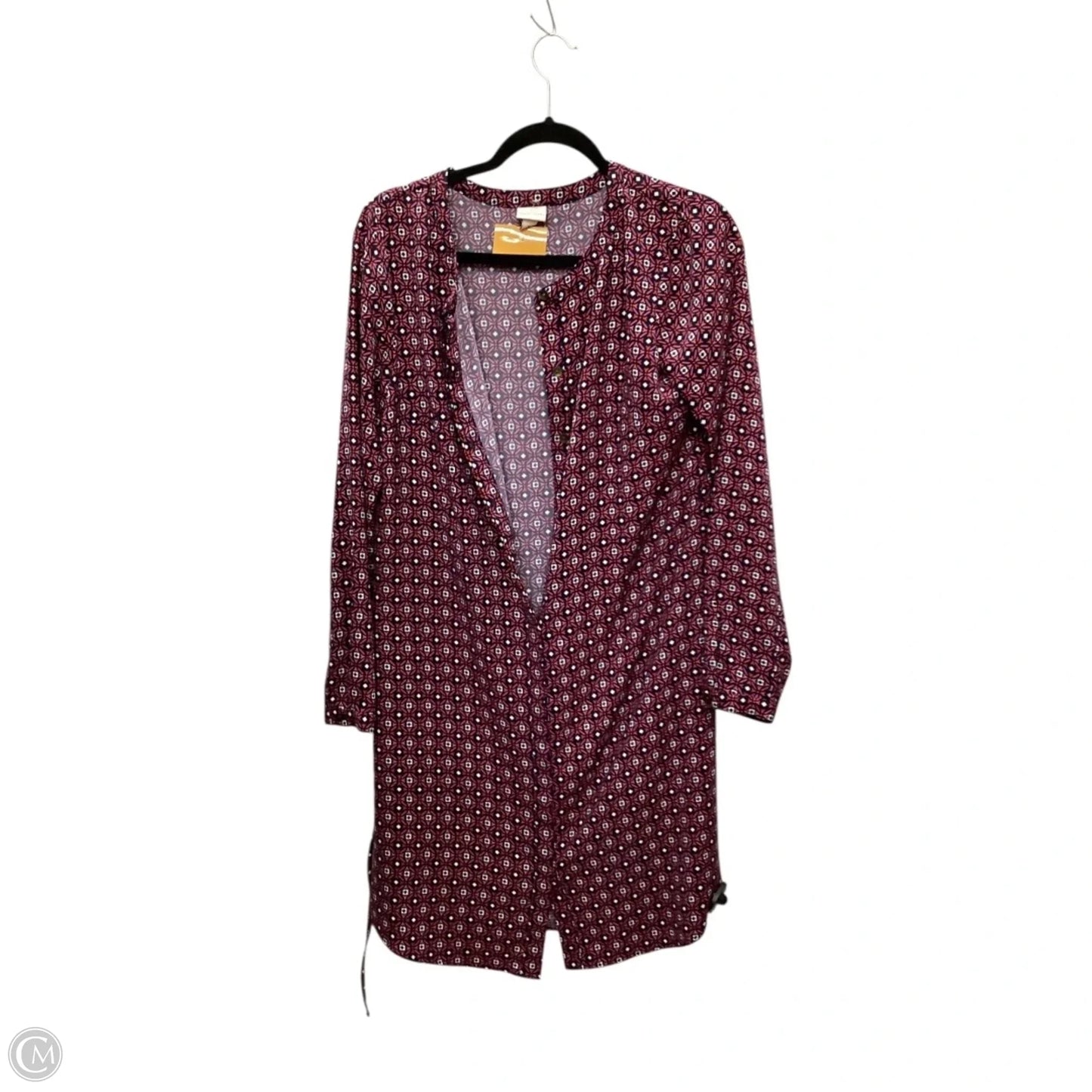 Dress Casual Midi By Merona In Multi-colored, Size: M