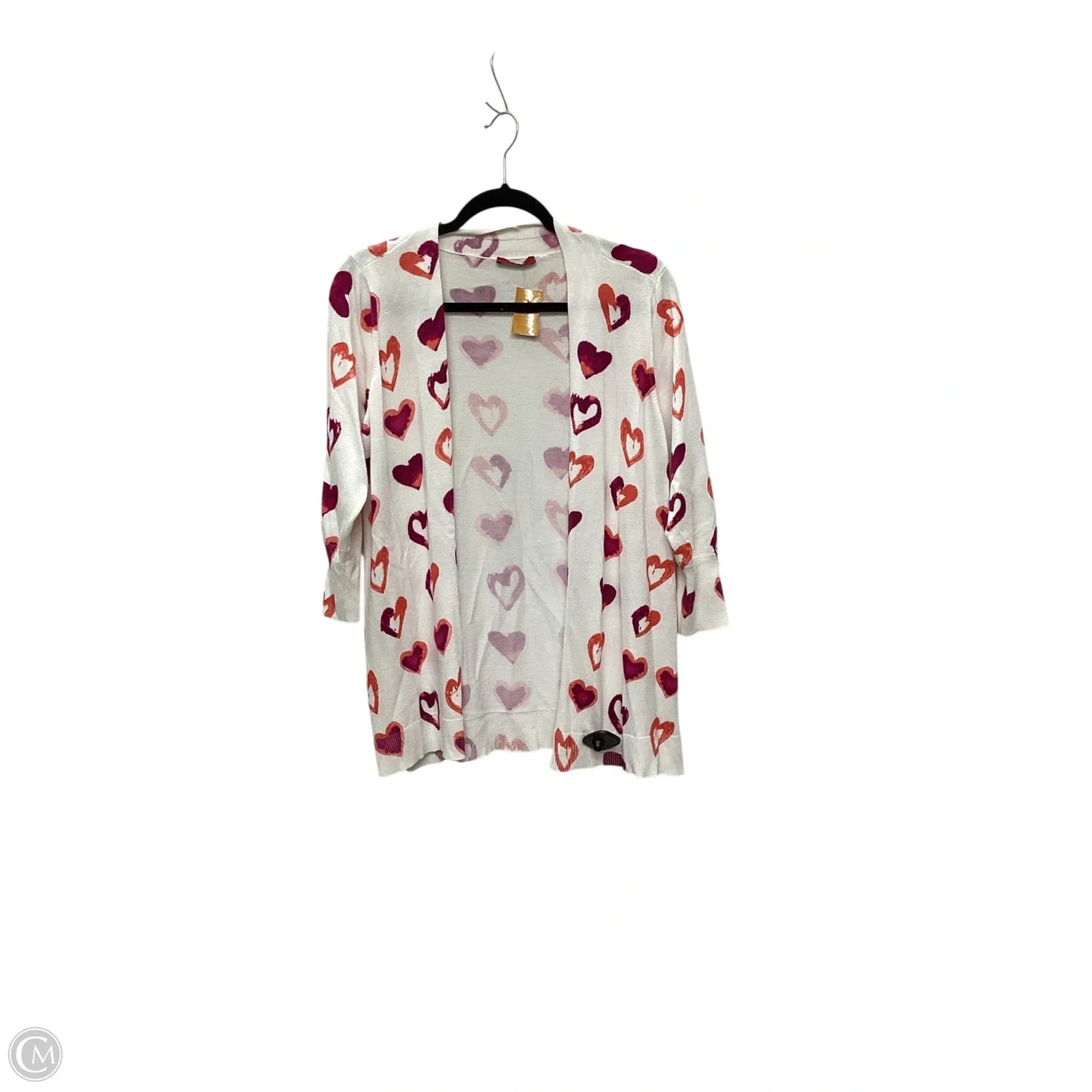 Cardigan By Red In White, Size: Xl