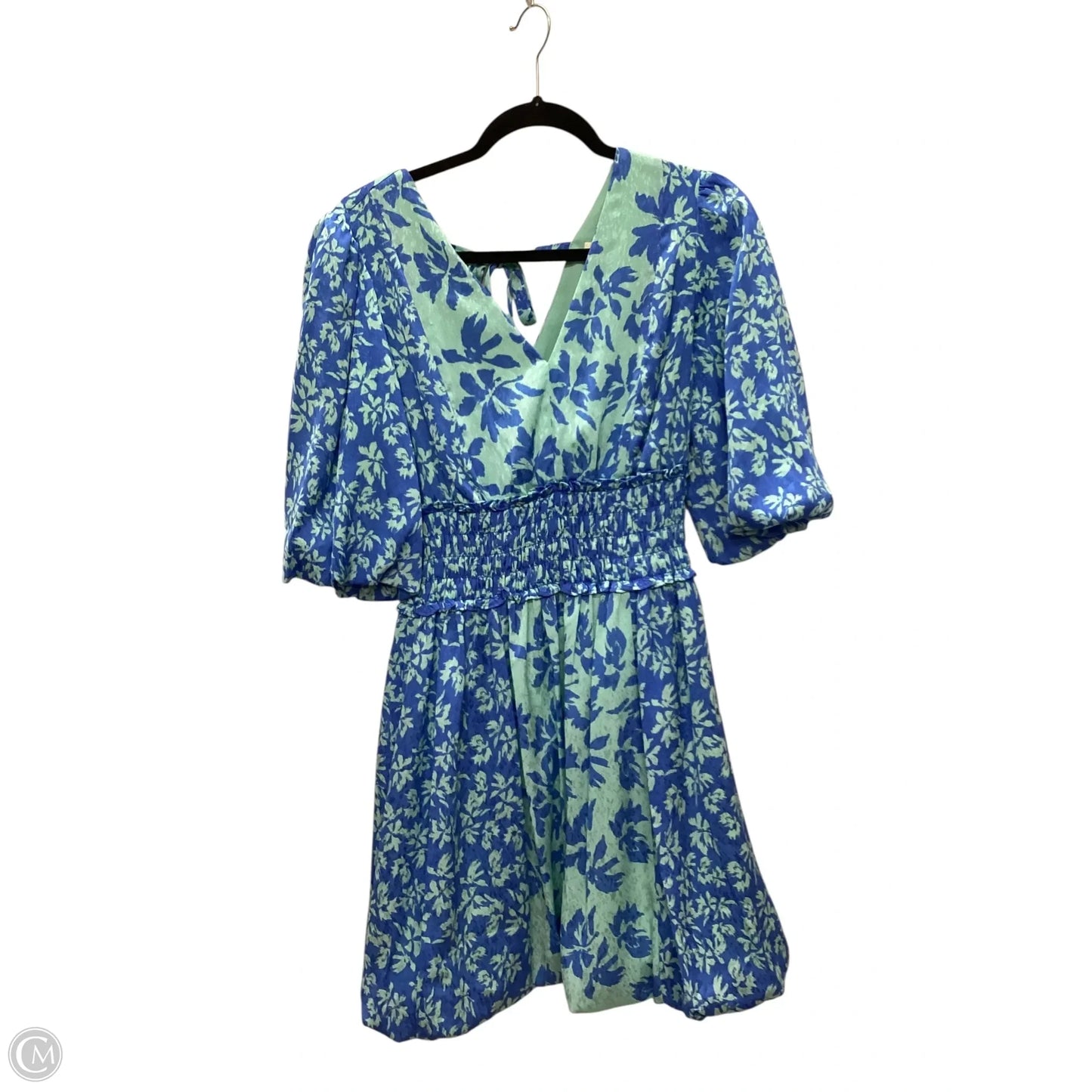 Dress Casual Midi By Taylor In Blue, Size: 8