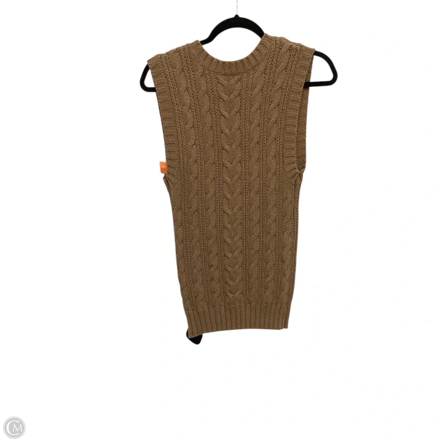 Vest Sweater By American Eagle In Brown, Size: Xs
