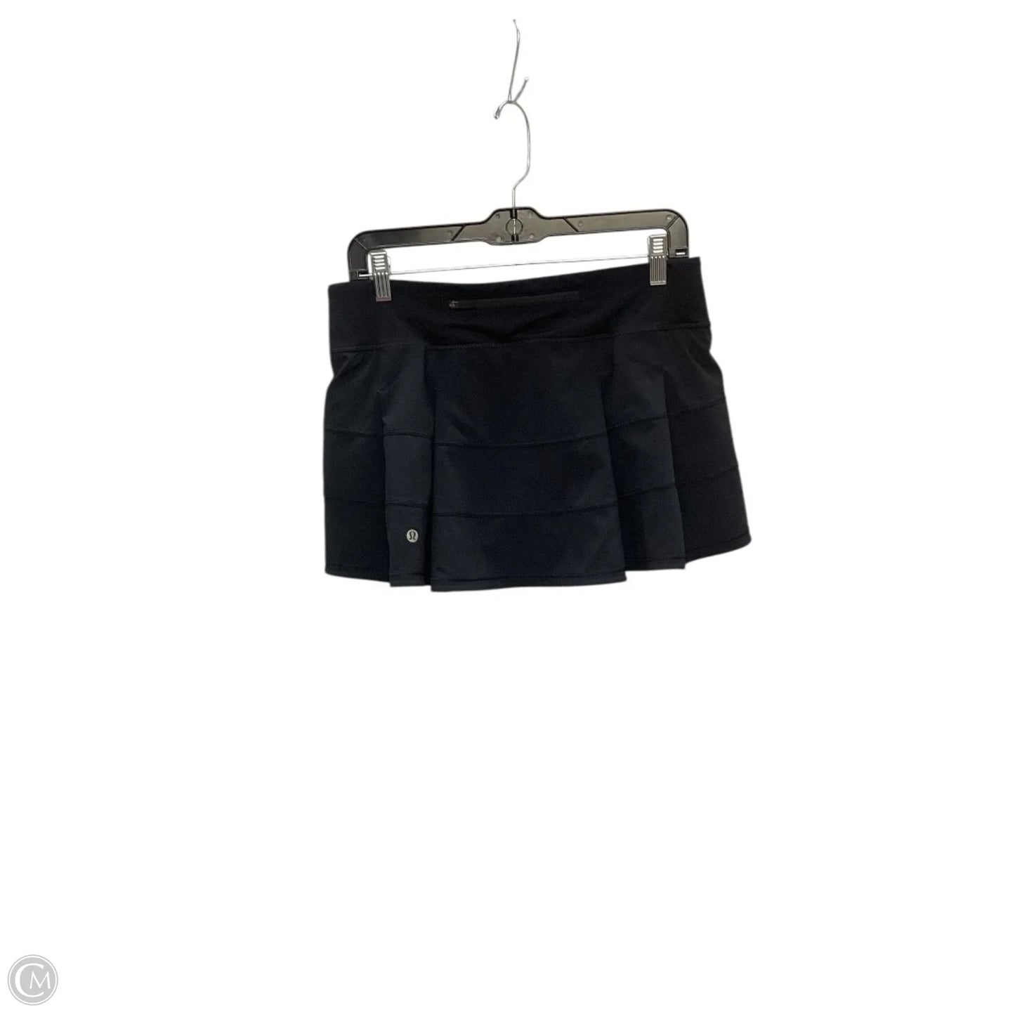 Athletic Skort By Lululemon In Black, Size: 8