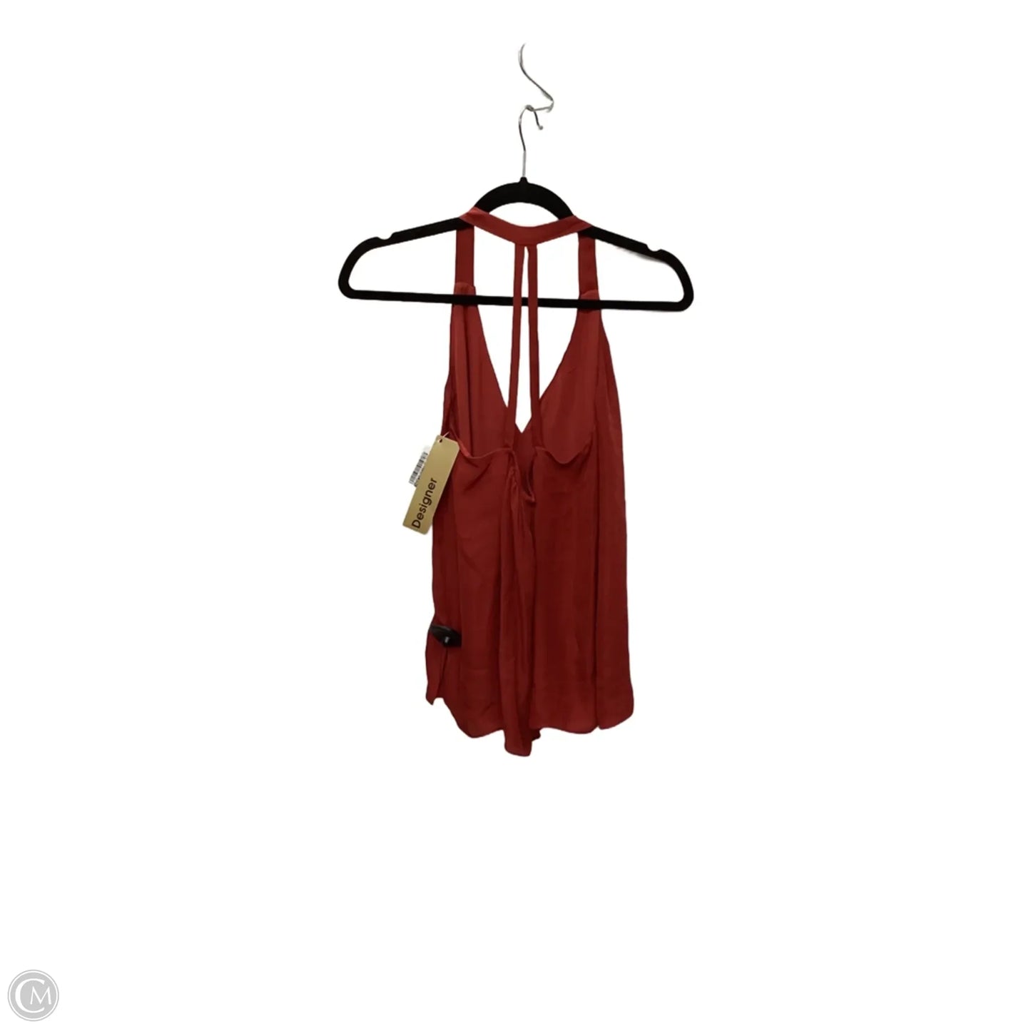 Designer Blouse Sleeveless By Haute Hippie In Red, Size: Xs