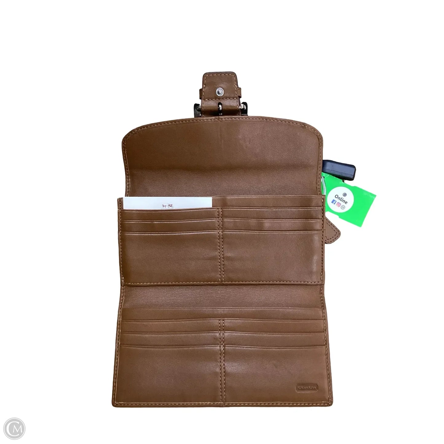 Wallet Designer By Coach, Size: Medium