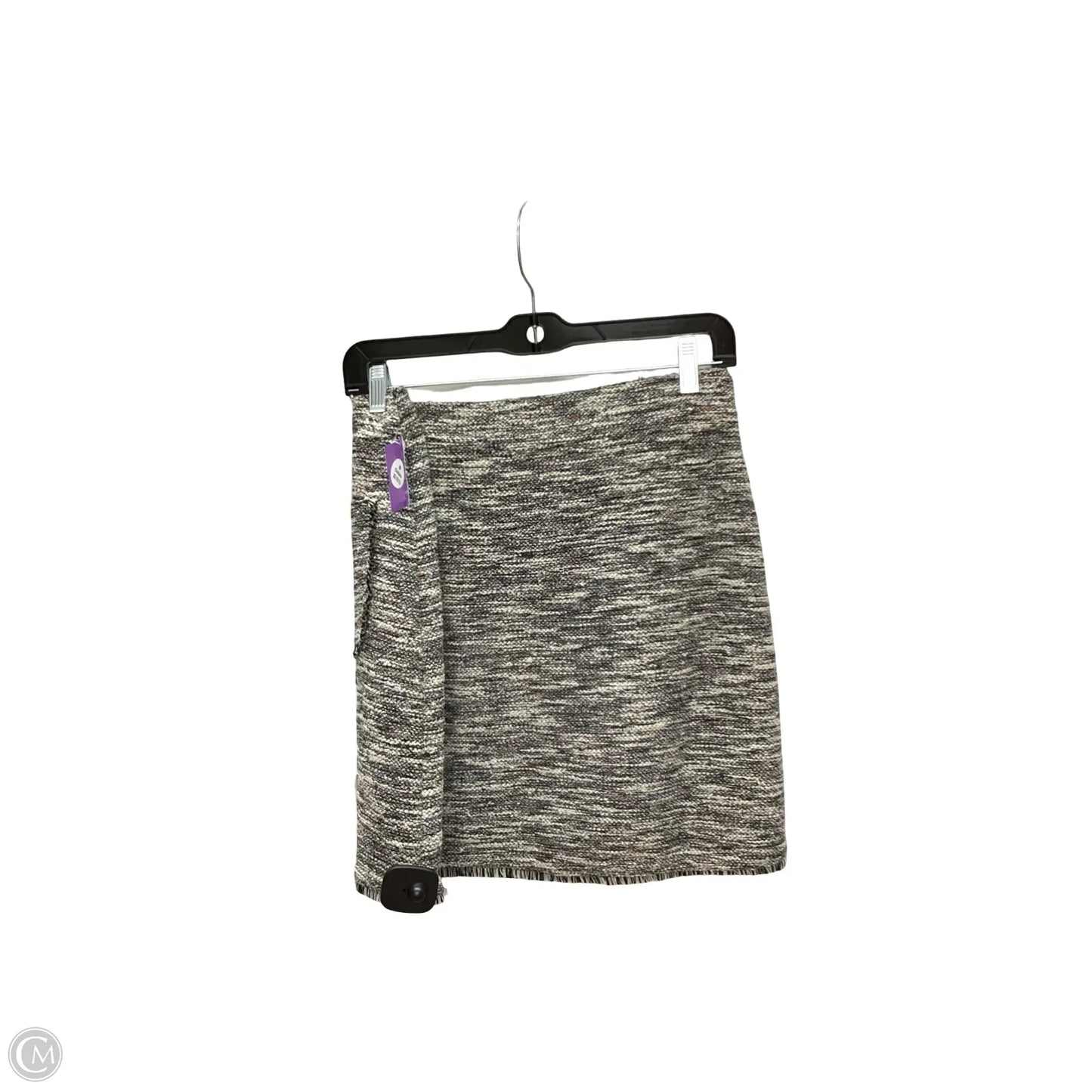 Skirt Mini & Short By Loft In Grey, Size: S