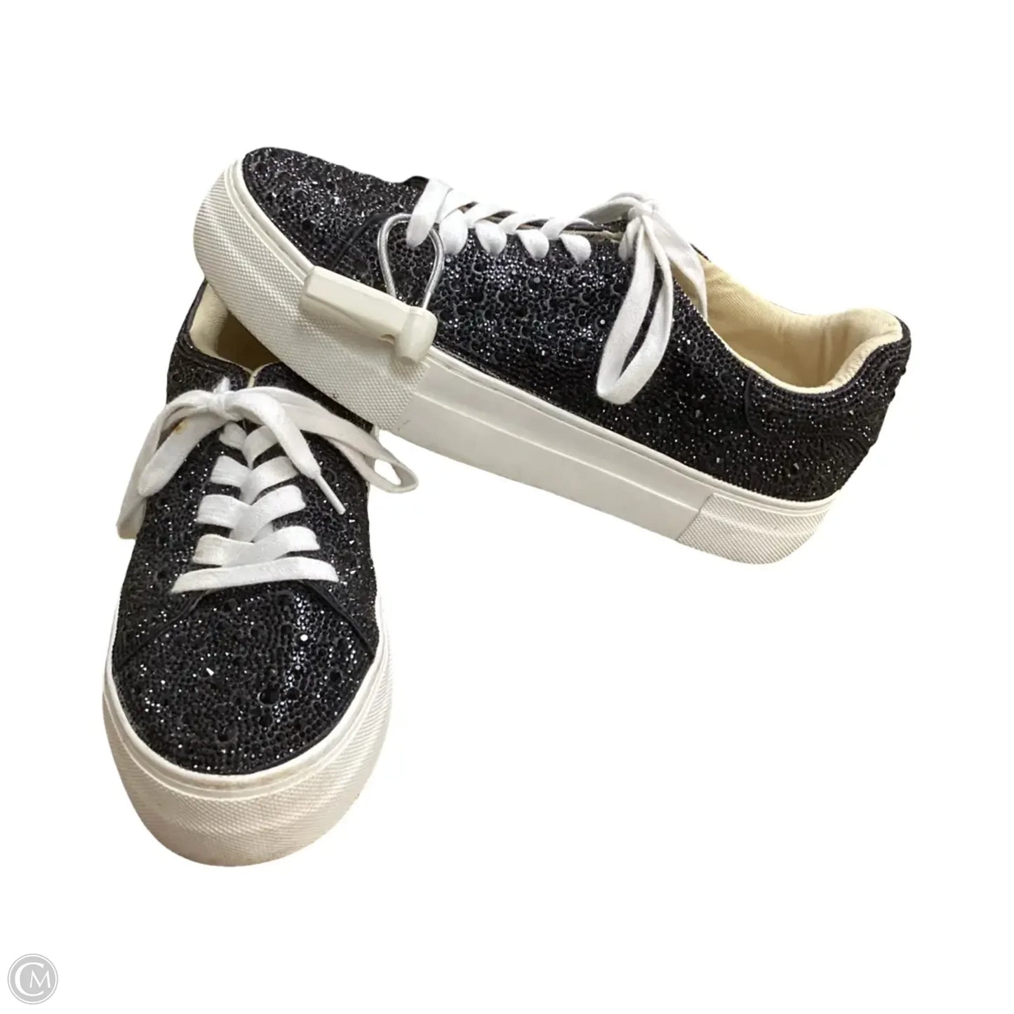 Shoes Sneakers By Betsey Johnson In Black, Size: 7.5