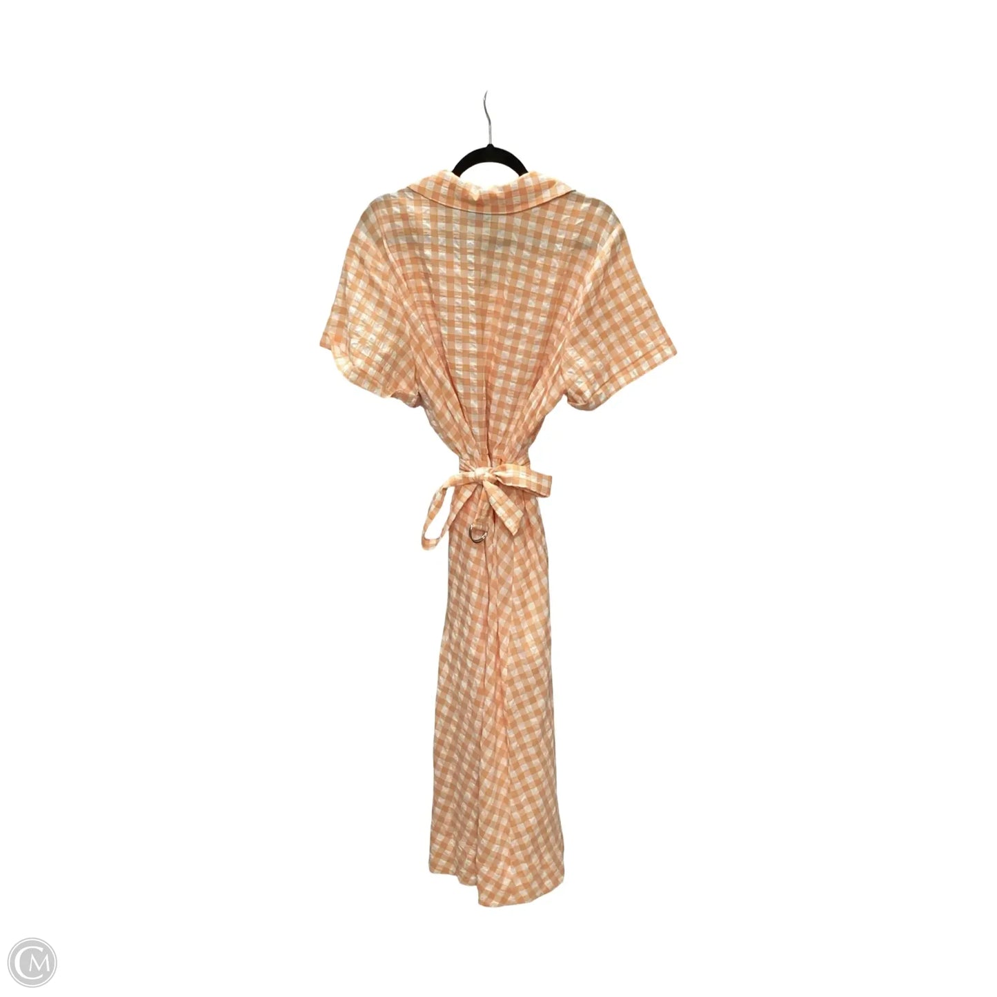Dress Casual Midi By Maison Tara In Orange, Size: 20